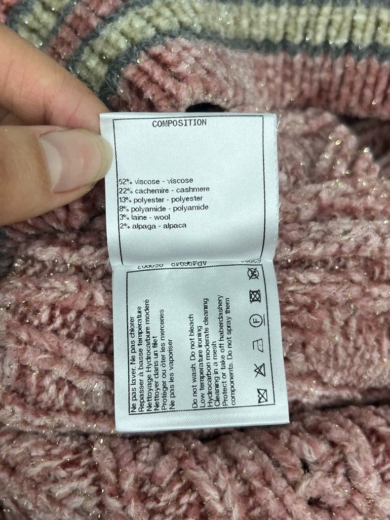 Chanel Chanel 22B pink velvet skirt Size 25" / US 0 / IT 36 - 6 Thumbnail