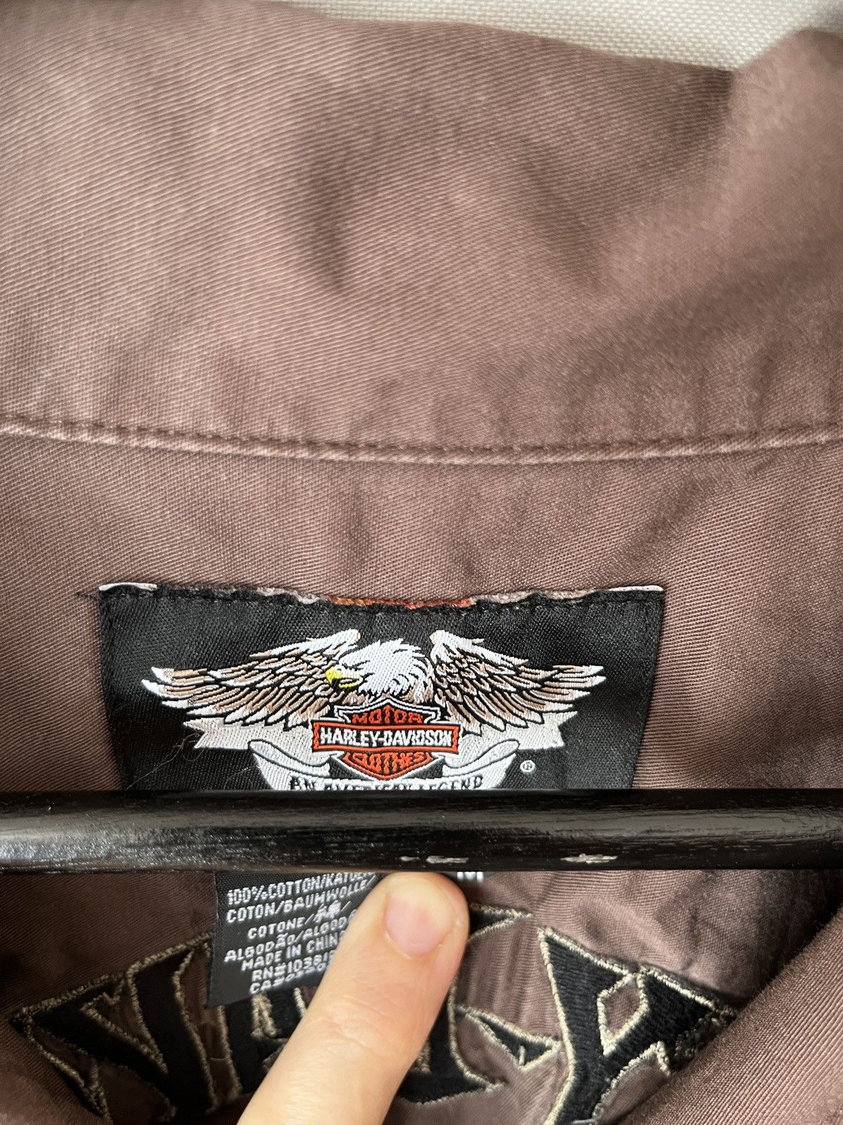 Harley Davidson Harley Davidson Short Sleeve Big Logo Shirt Size US M / EU 48-50 / 2 - 5 Thumbnail