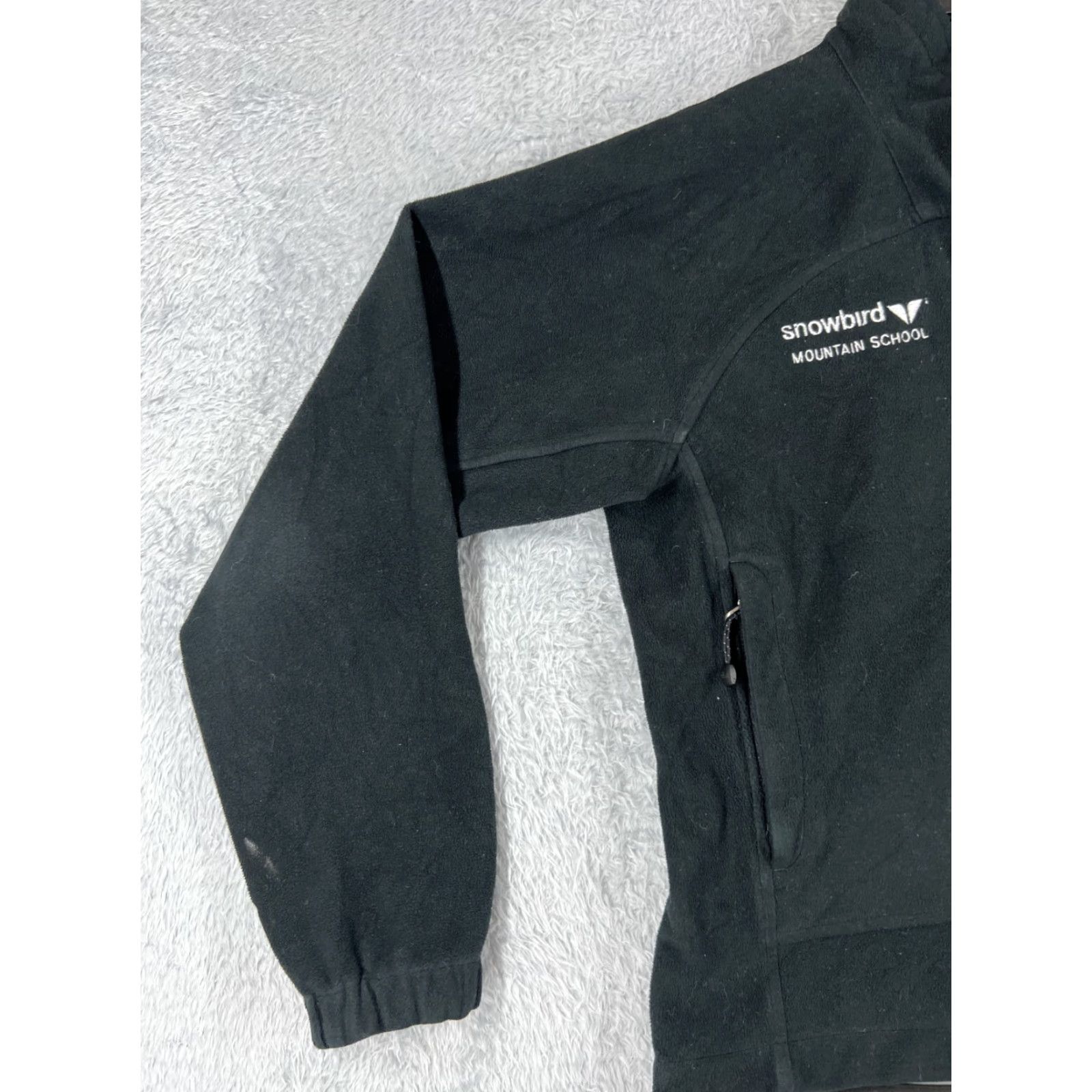 The North Face The North Face Jacket Women Small Black Full Zip Mock Neck Polyester Windwall Size S / US 4 / IT 40 - 3 Thumbnail