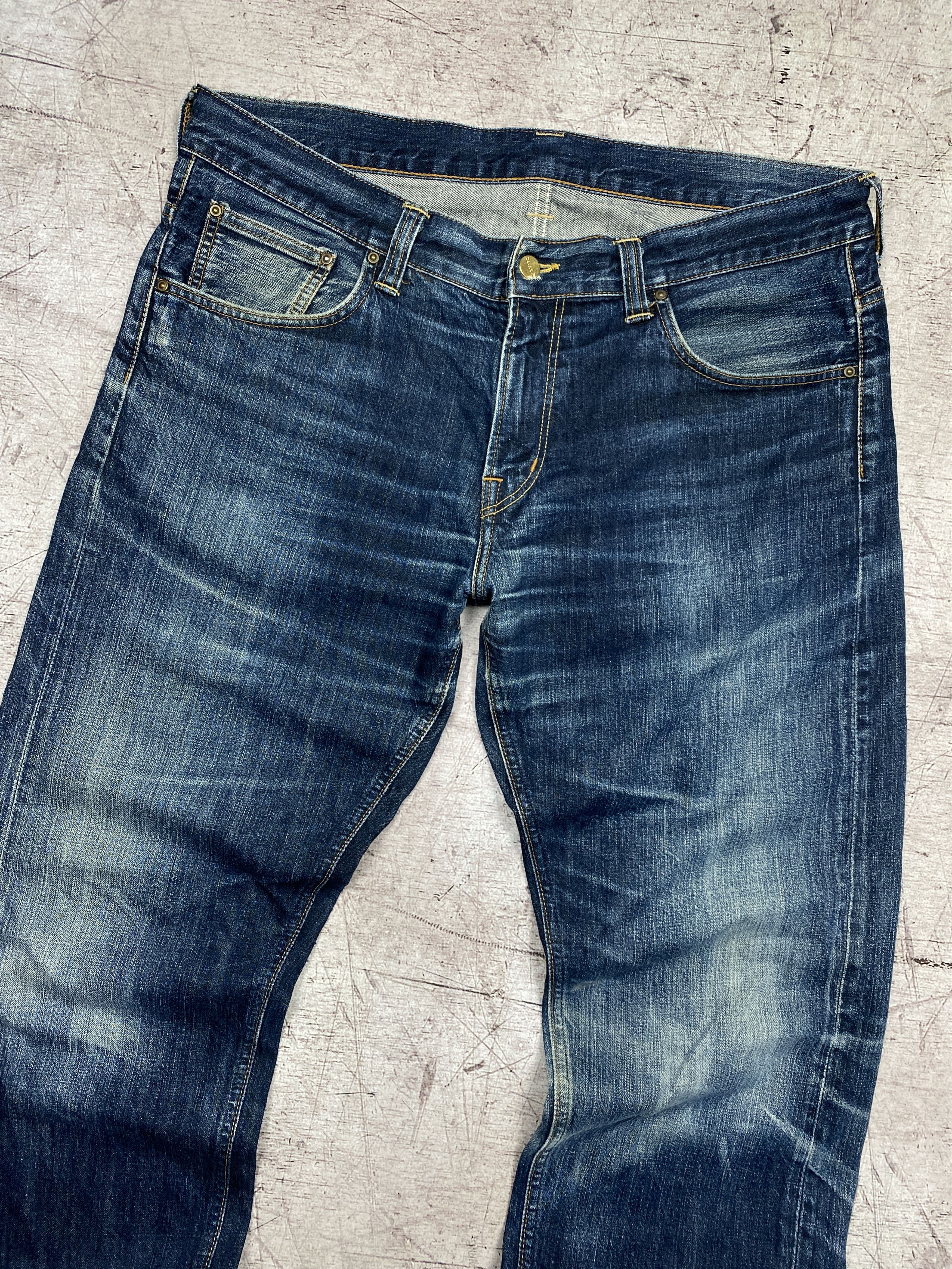 Carhartt × Vintage Carhartt Vintage Mens Bronco Denim Pants Jeans Size US 36 / EU 52 - 6 Thumbnail
