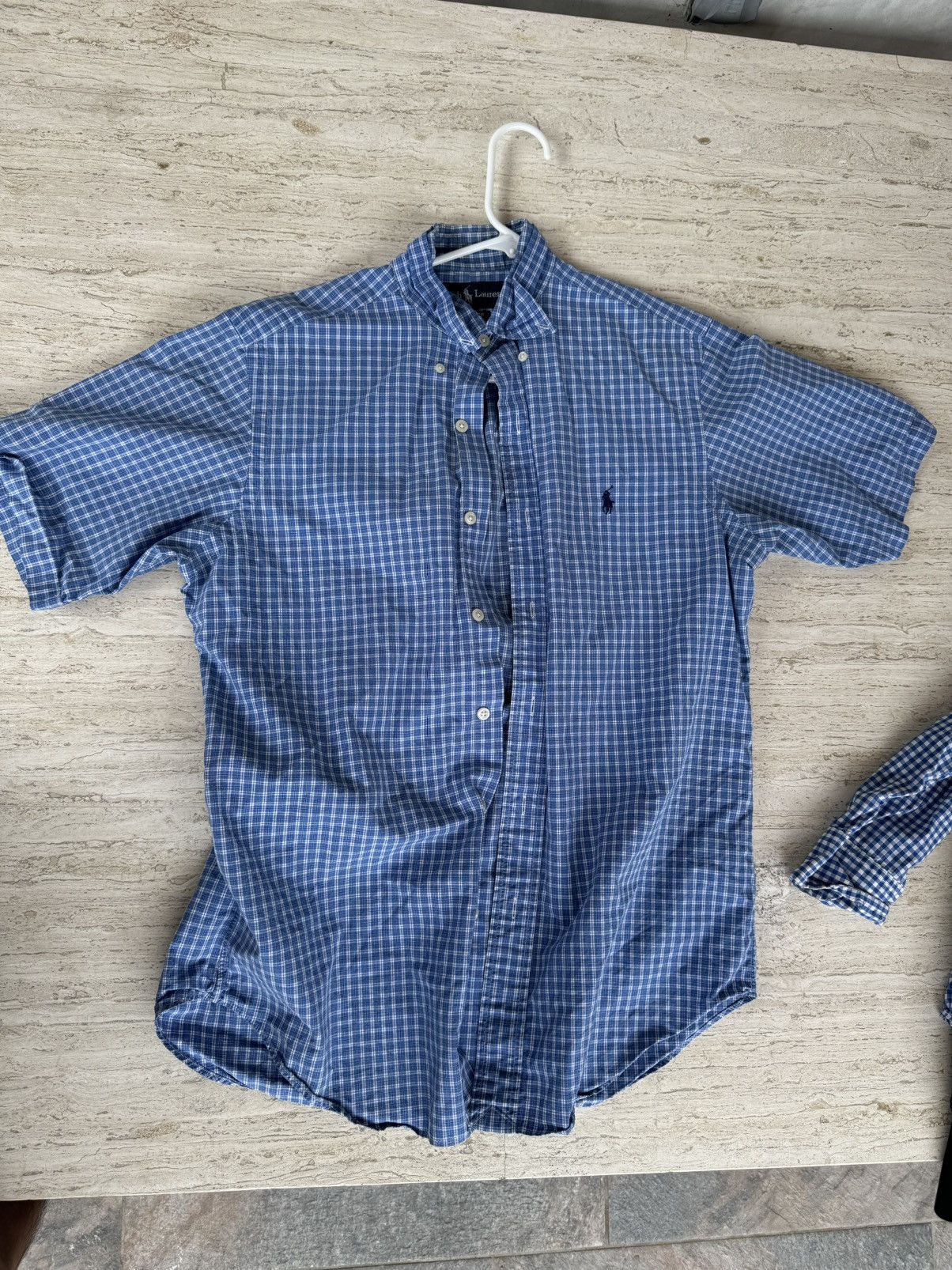 Polo Ralph Lauren Blue button up polo Size US S / EU 44-46 / 1 - 1 Thumbnail