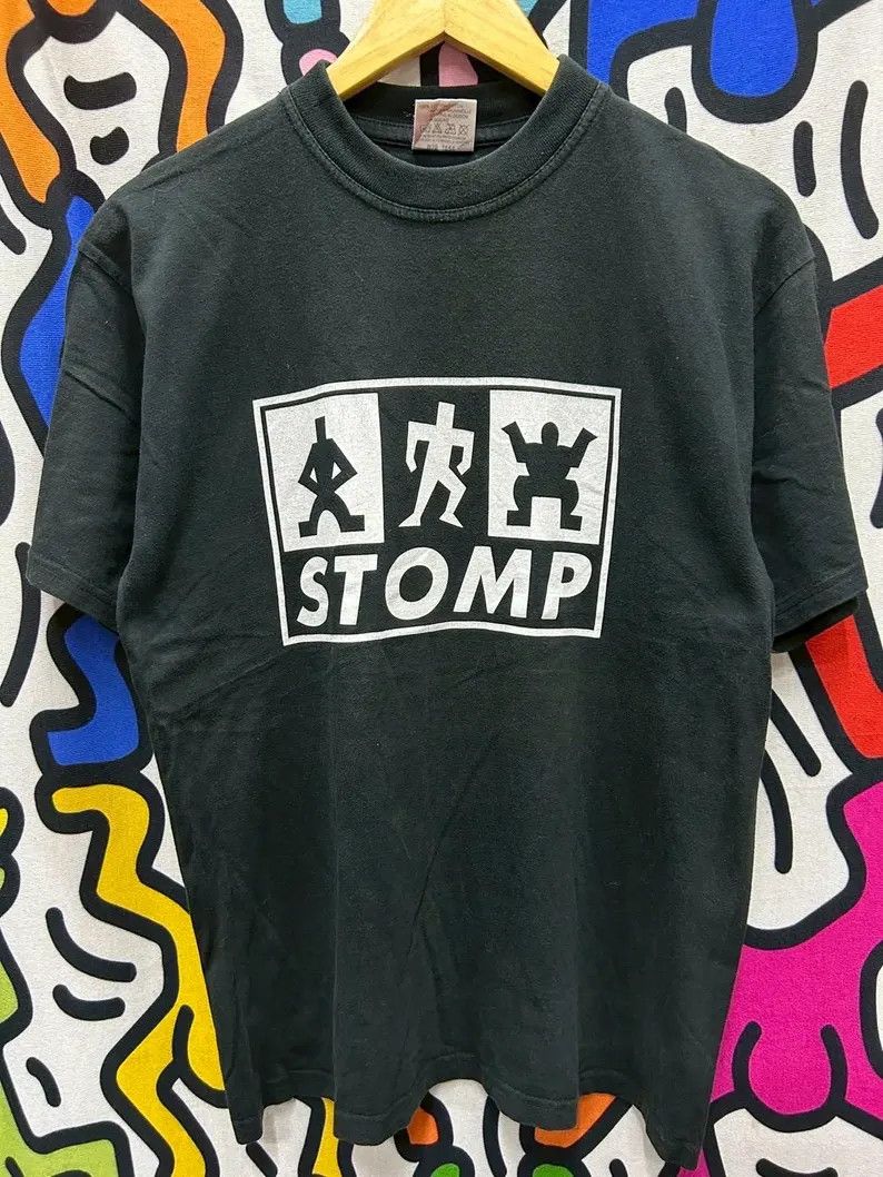 Vintage Vintage 90s Stomp Band tshirt size M Size US M / EU 48-50 / 2 - 2 Thumbnail