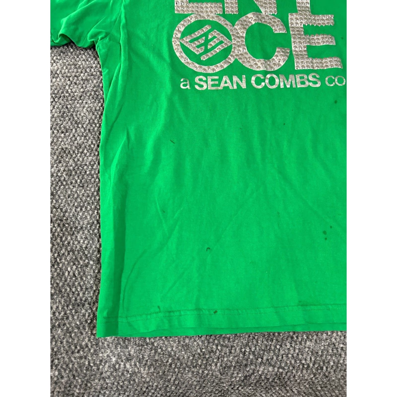 Enyce ENYCE T-Shirt Mens XL Green Hip Hop Logo Short Sleeve Crew Neck Vintage No Size US XL / EU 56 / 4 - 3 Thumbnail