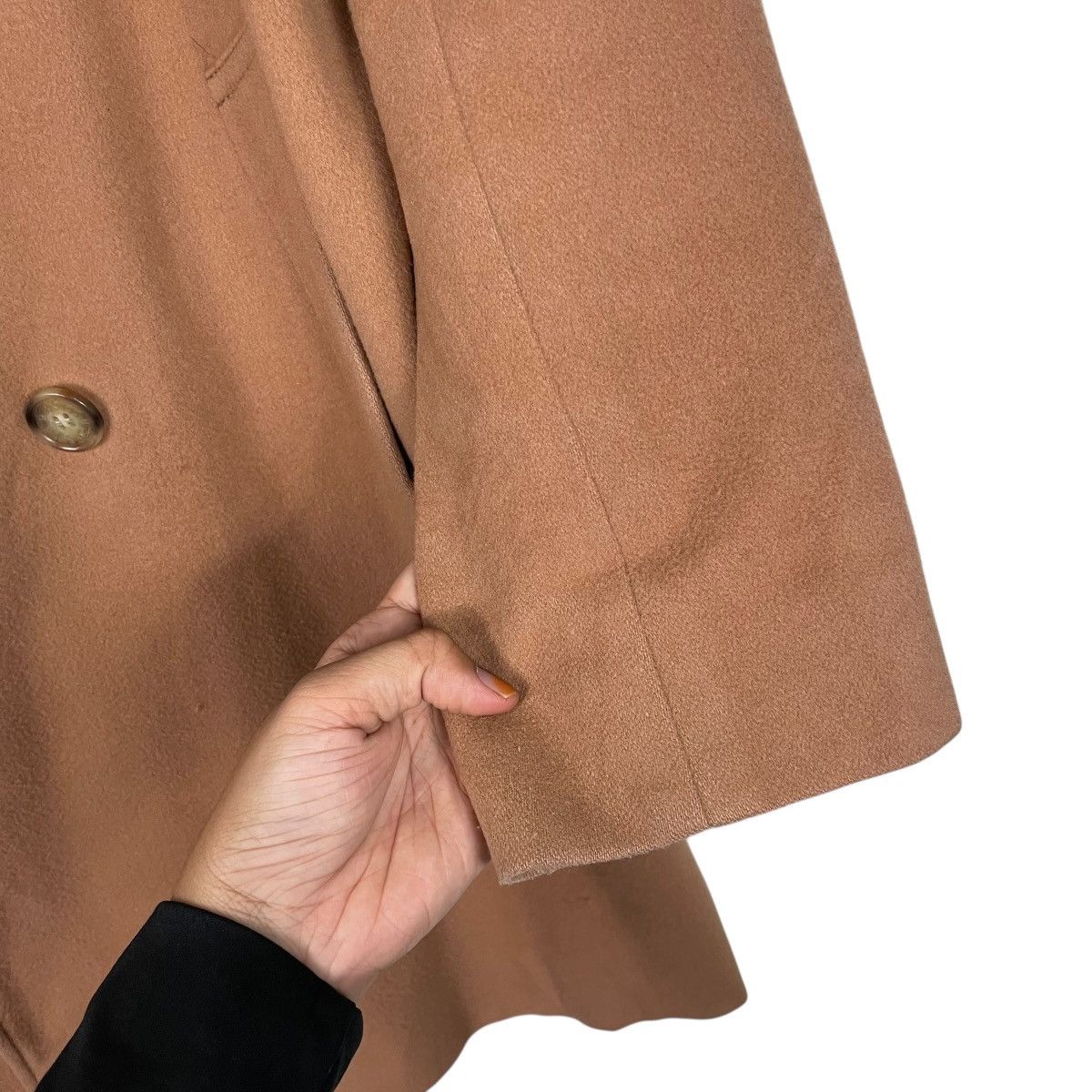 Mackintosh Mackintosh London Double Breasted Wool Brown Coat Size S / US 4 / IT 40 - 14 Thumbnail