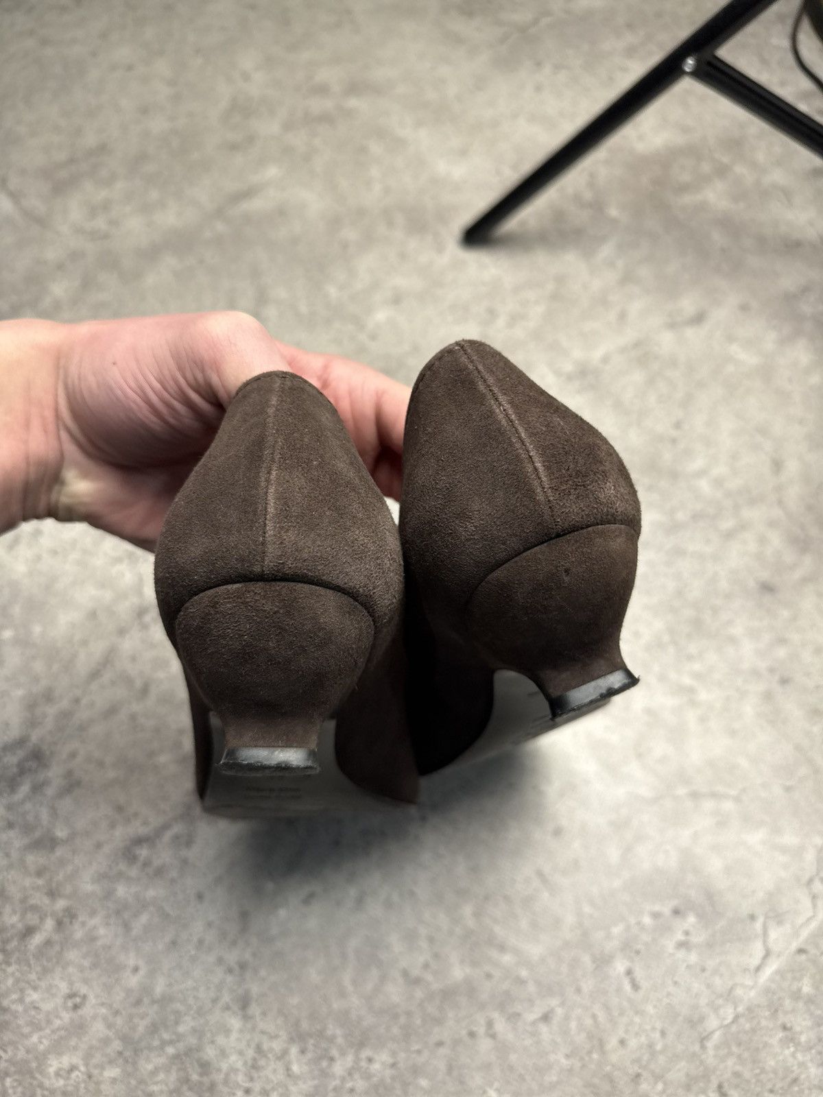Miu Miu Miu Miu Kitten Heels Pumps Brown Y2k Size US 9 / IT 39 - 9 Thumbnail