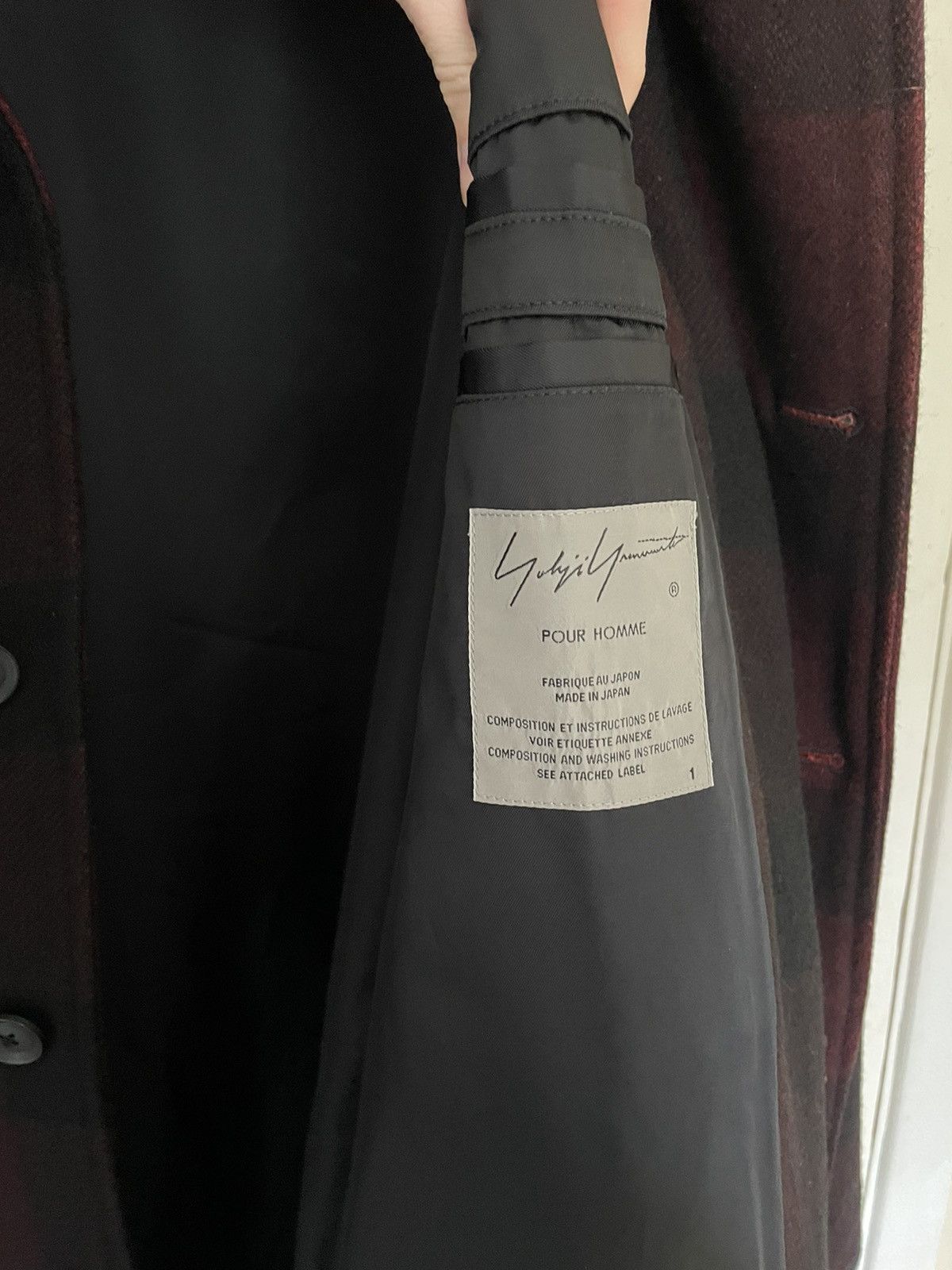Yohji Yamamoto Yohji Yamamoto Pour Homme 18AW Size US S / EU 44-46 / 1 - 4 Thumbnail