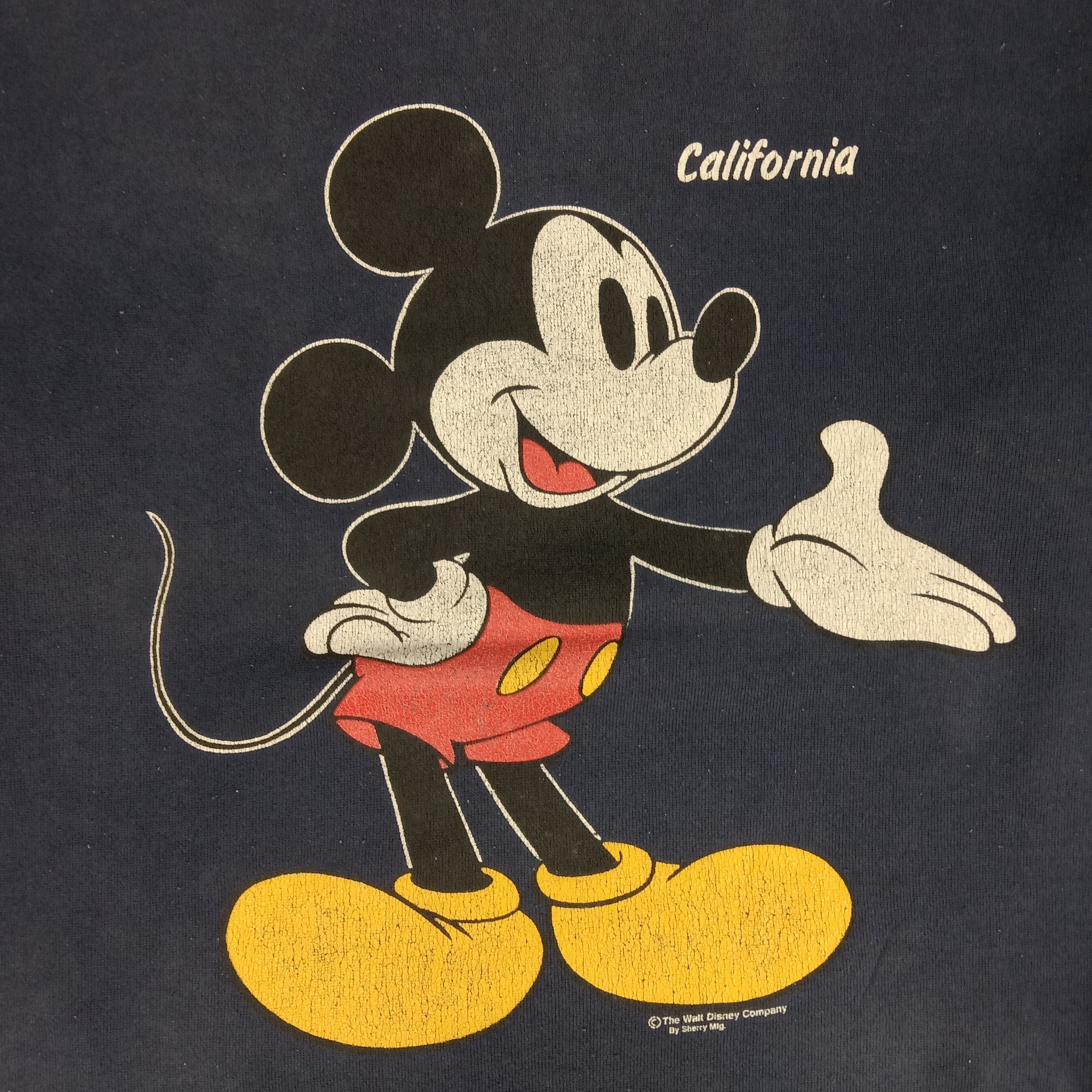 Cartoon Network × Disney × Vintage Mickey Mouse California Mirror Print Sweatshirt Size US L / EU 52-54 / 3 - 2 Thumbnail