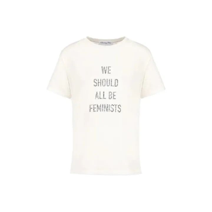 Dior Dior We Should All Be Feminists T-shirt 0079 Size S / US 4 / IT 40 - 1 Thumbnail