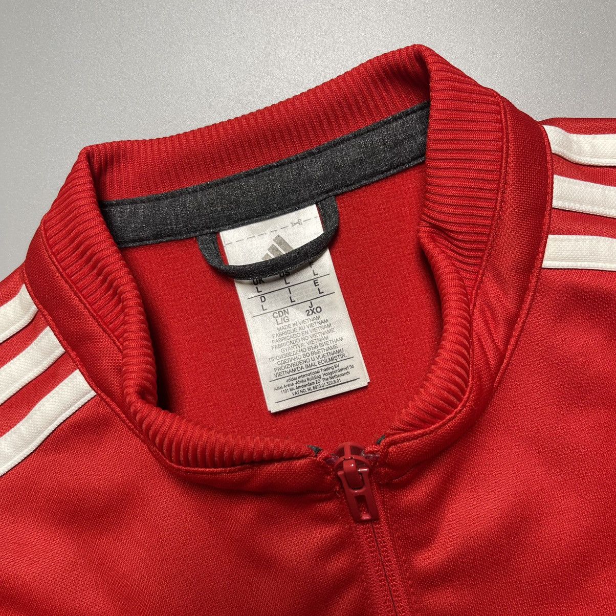 Adidas × Vintage MANCHESTER UNITED ADIDAS 2015/2016 SOCCER TRAINING TRACK TOP Size US L / EU 52-54 / 3 - 5 Thumbnail