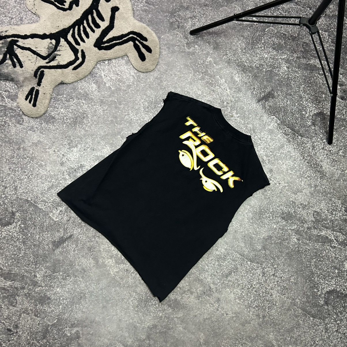 WWE Vintage WWE The Rock 1999 big graphic logo movie sleeveless Size US M / EU 48-50 / 2 - 10 Thumbnail