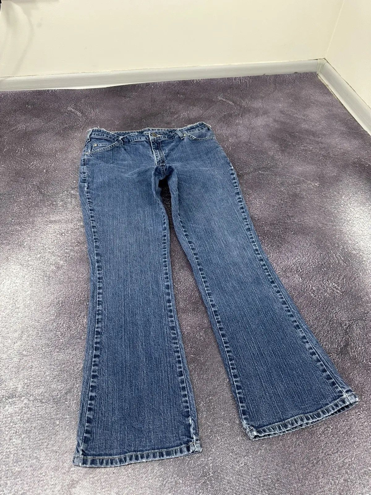 Dickies × Vintage Vintage Dickies Y2K Blue Denim Hype Flared Jeans Size US 32 / EU 48 - 5 Thumbnail