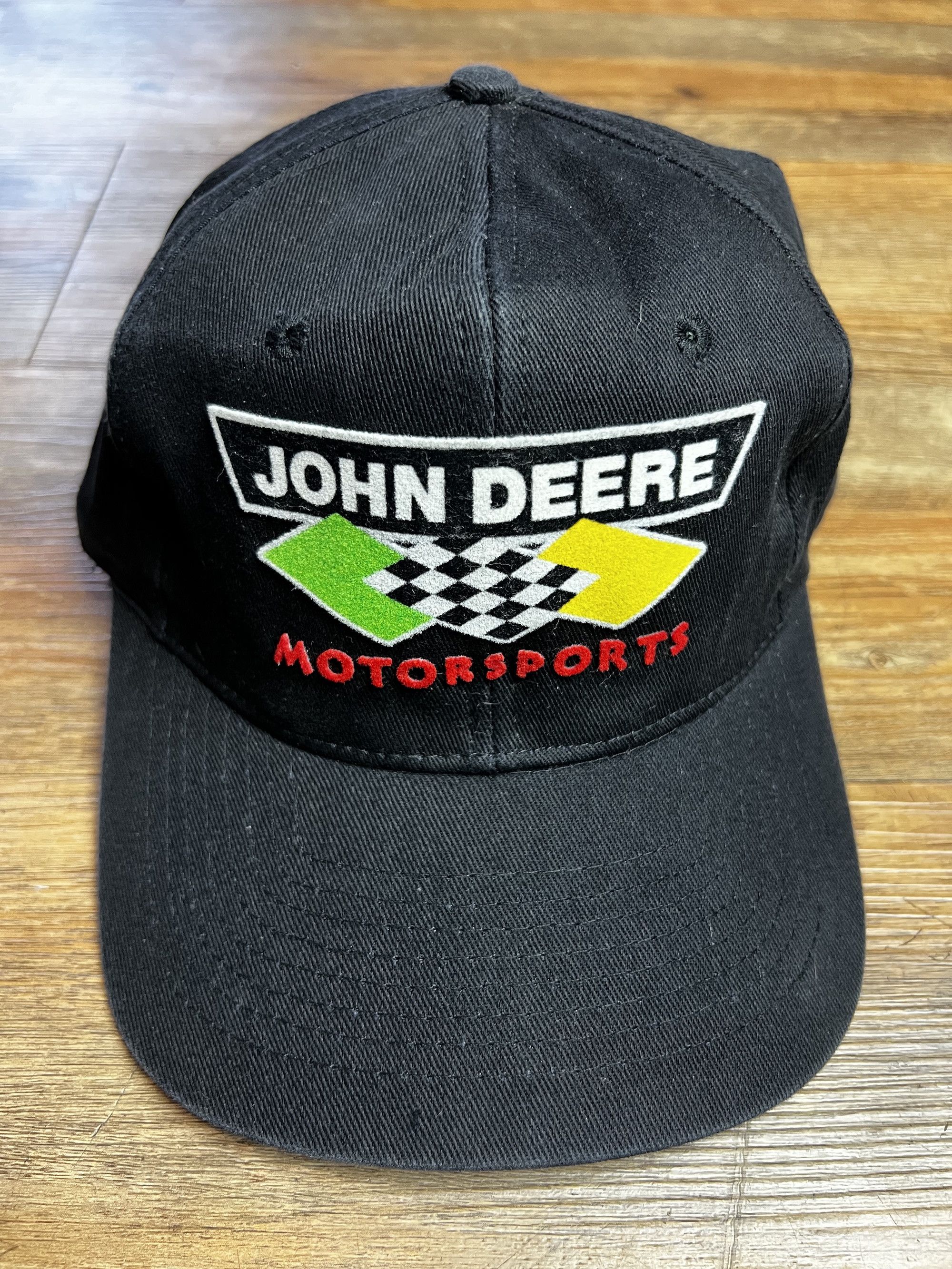John Deere 1990's John Deere Motorsports Chad Little NASCAR Snapback Size ONE SIZE - 8 Thumbnail