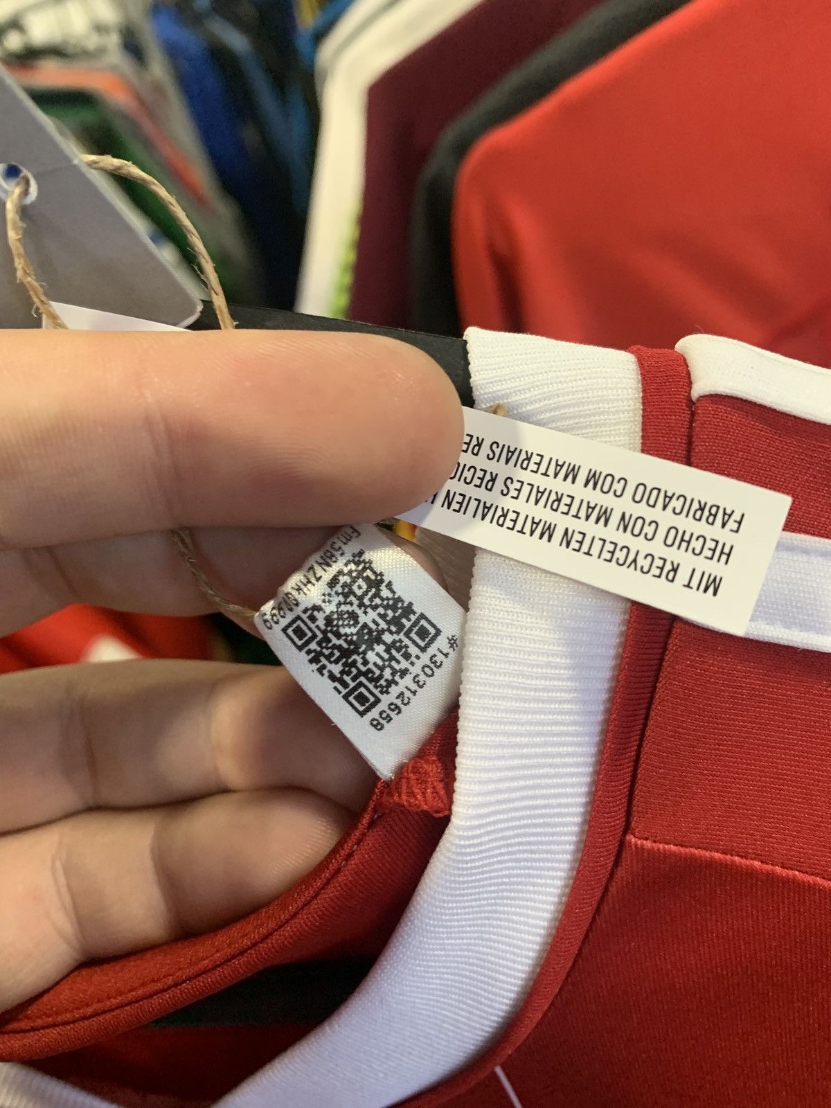 Adidas Fortuna Düsseldorf Home Shirt 2022/2023 Adidas L Henning 28 Size US L / EU 52-54 / 3 - 6 Thumbnail