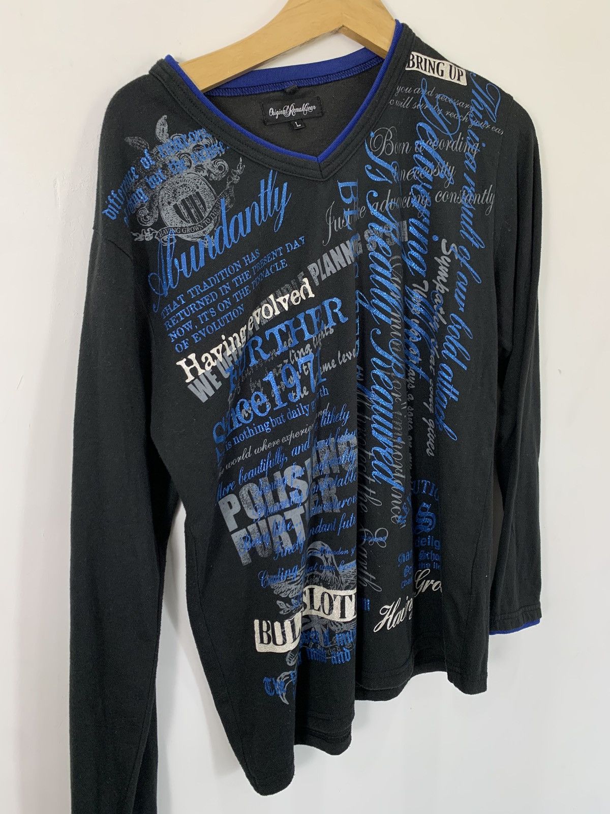 If Six Was Nine undefined poem longsleeve lgb style japan Size US M / EU 48-50 / 2 - 3 Thumbnail
