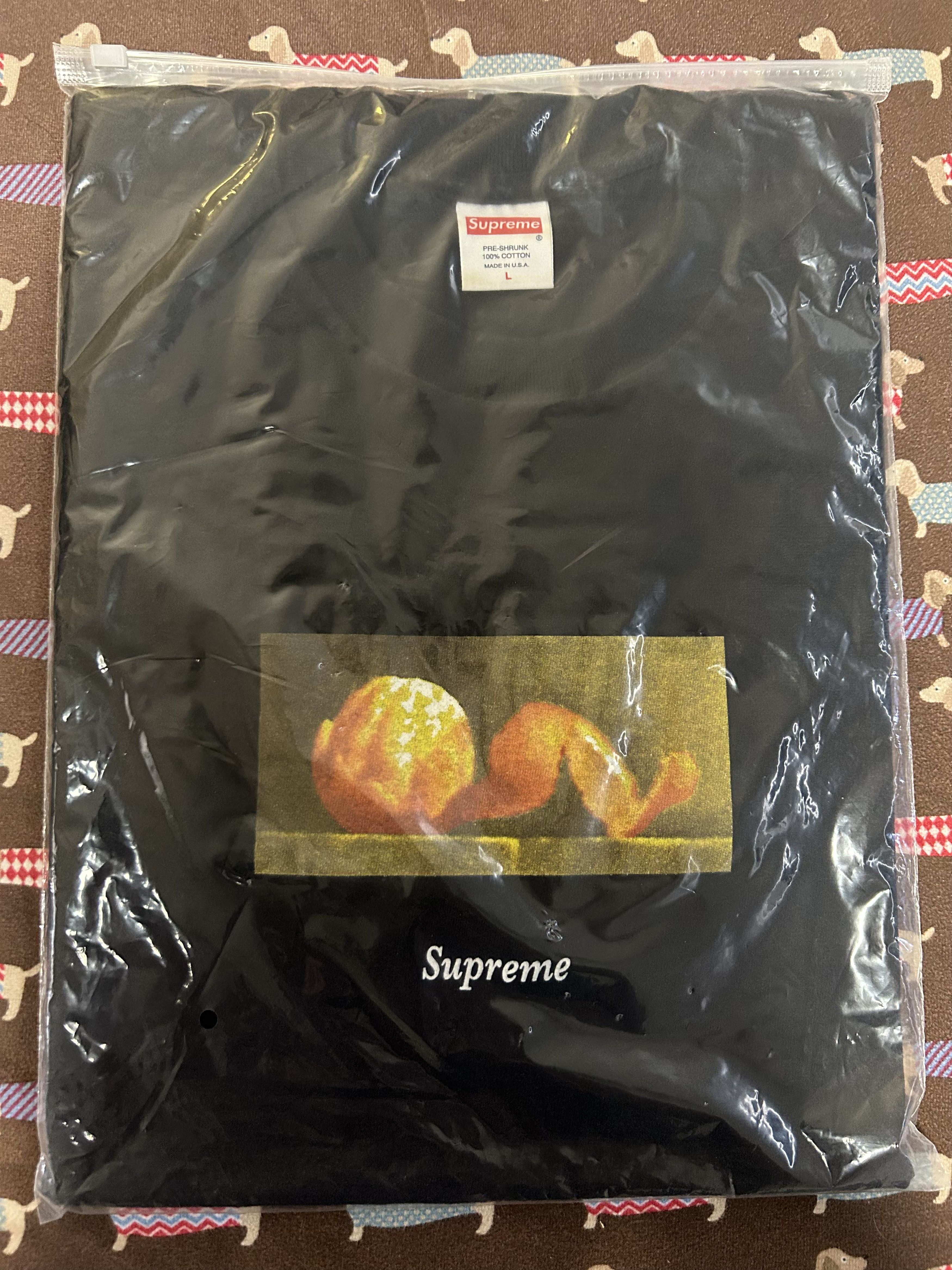 Supreme FM15 Supreme Peel Orange Tee Size US L / EU 52-54 / 3 - 1 Thumbnail