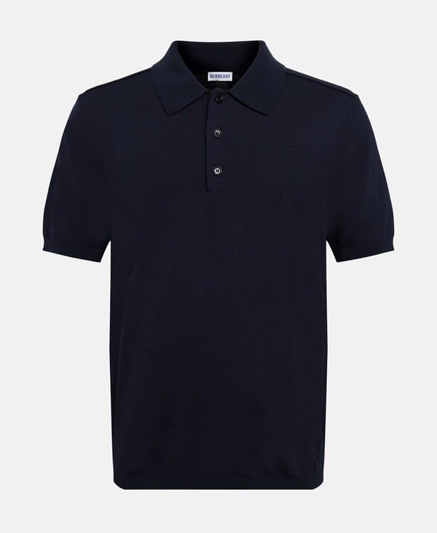 Burberry Knitted polo shirt Size US M / EU 48-50 / 2 - 1 Thumbnail