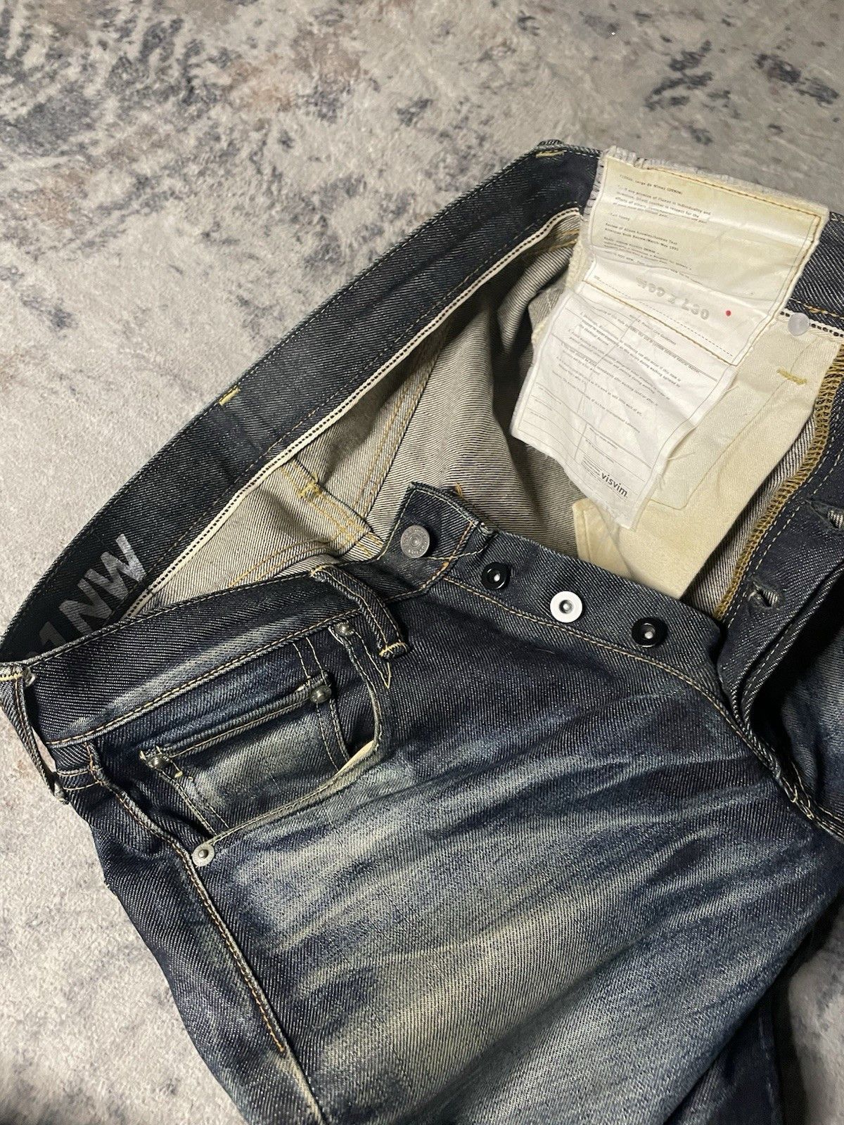 Visvim Visvim ICT Aw03 Fluxus Overdye Python selvedge denim Size US 30 / EU 46 - 5 Thumbnail