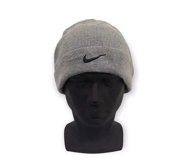 Nike × Vintage Vintage Nike Swoosh Beanie Hat Size ONE SIZE - 1 Thumbnail