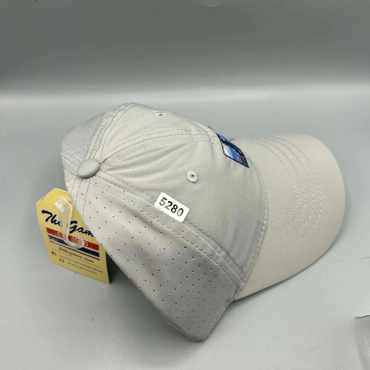 The Game Golfer Legends Hat Men Gray Embroidered The Game Strap Back Size ONE SIZE - 8 Thumbnail