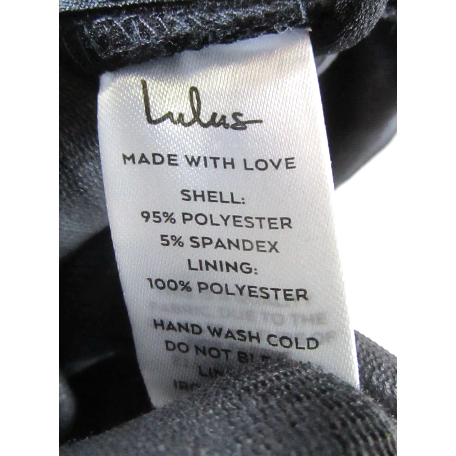 Lulus Lulus Top Xl Black Embellished Womens Size XL / US 12-14 / IT 48-50 - 4 Thumbnail