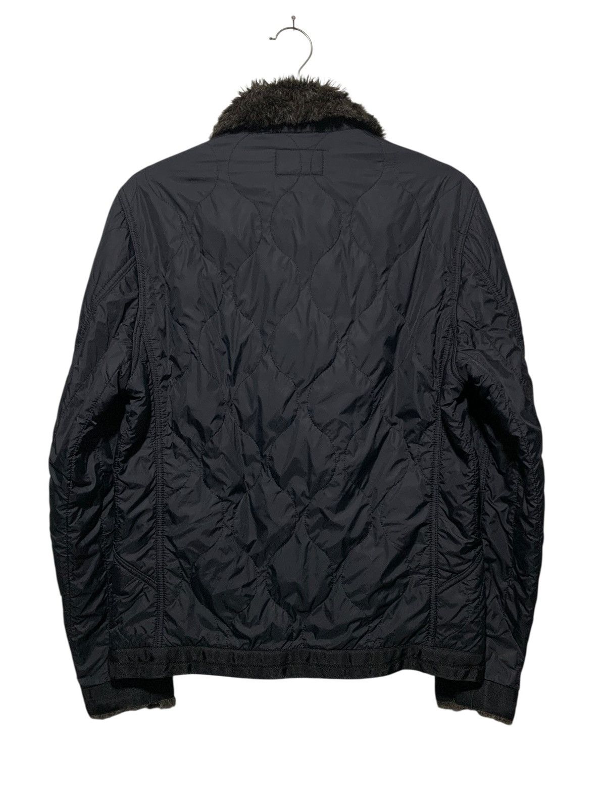Beams Plus Vintage Beams patches quilted fur jacket Size US L / EU 52-54 / 3 - 12 Thumbnail