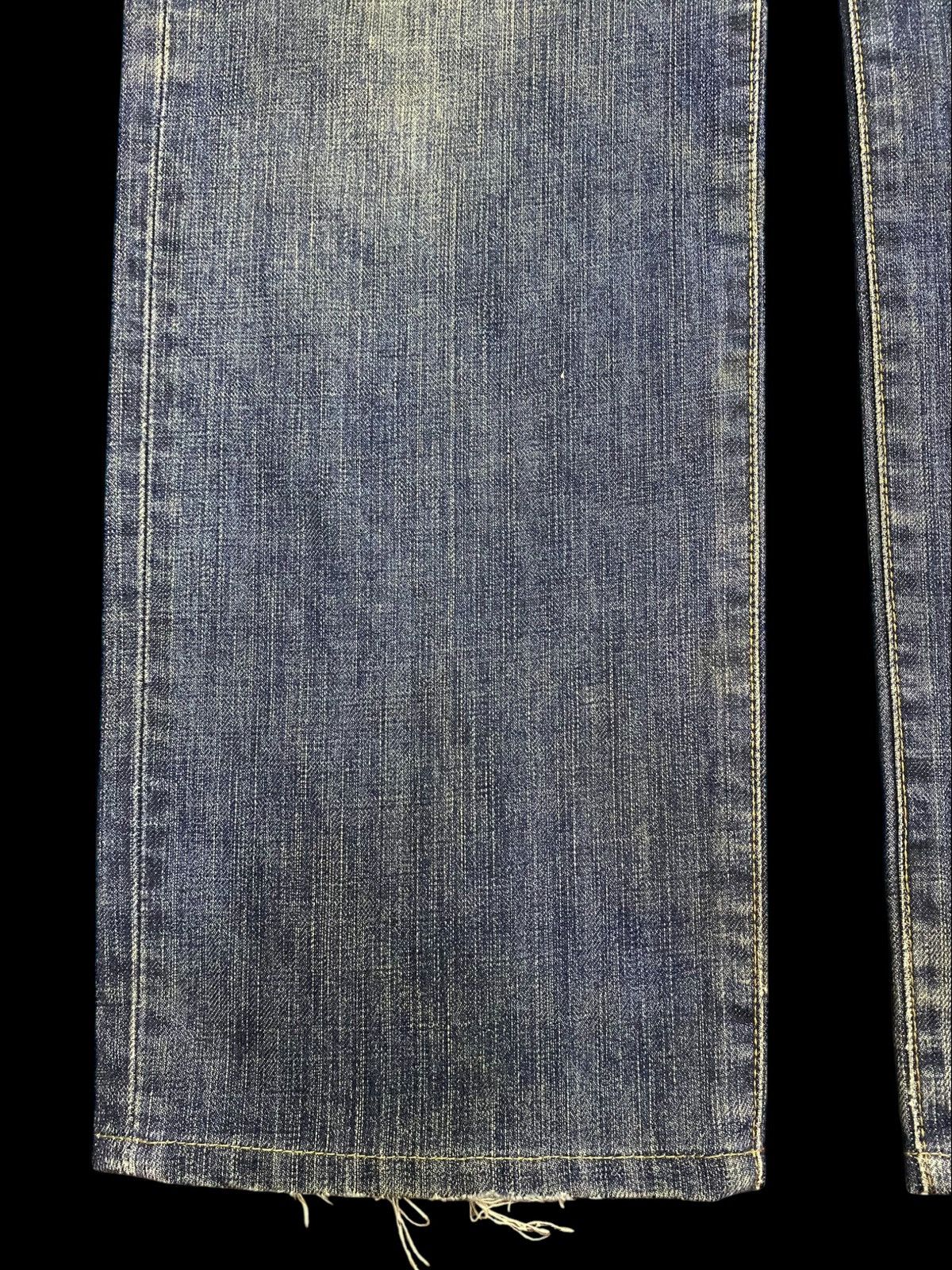 Edwin Japanese Brand Edwin Regular Mud Wash Distressed Jeans Size US 31 - 7 Thumbnail
