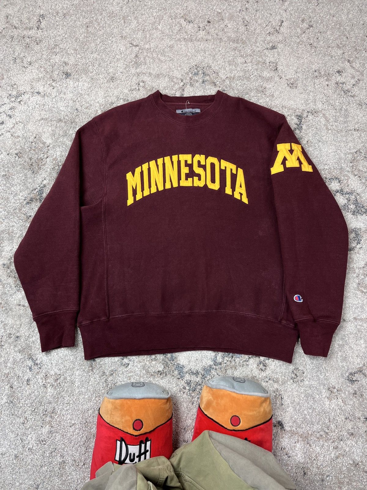 Champion × Streetwear × Vintage 90s CHAMPION MINNESOTA REVERSE 