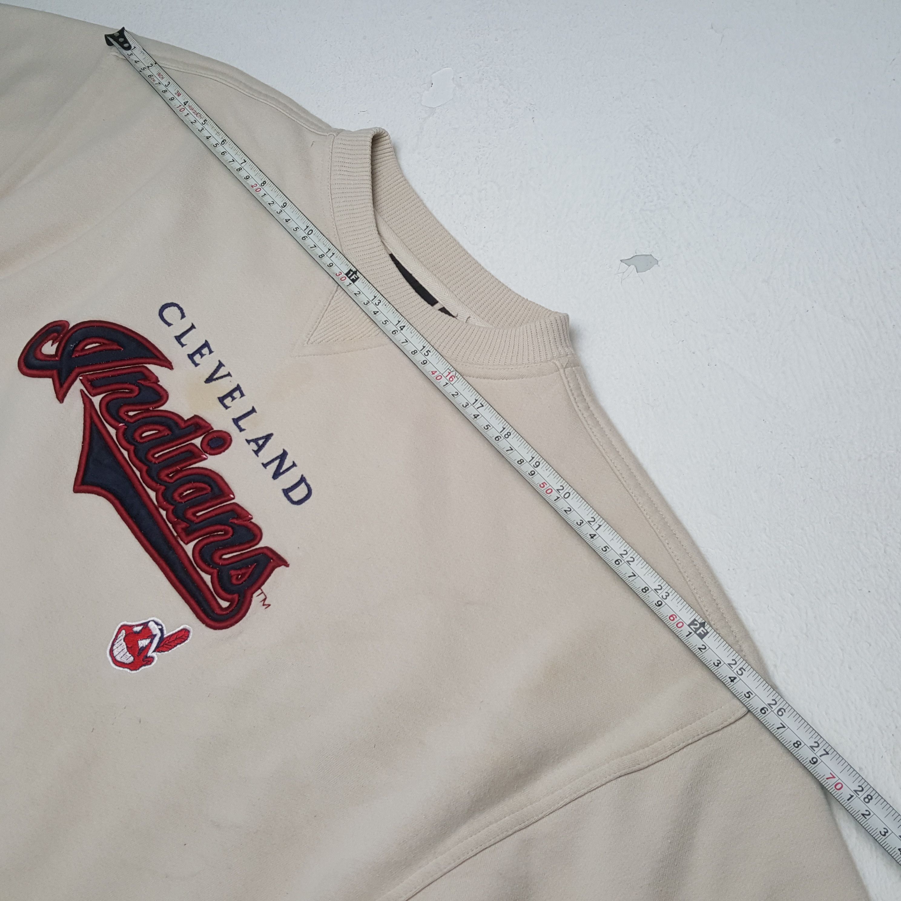 MLB × Vintage CLEVELAND INDIANS MLB Baseball Team Sweatshirt Size US XXL / EU 58 / 5 - 4 Thumbnail