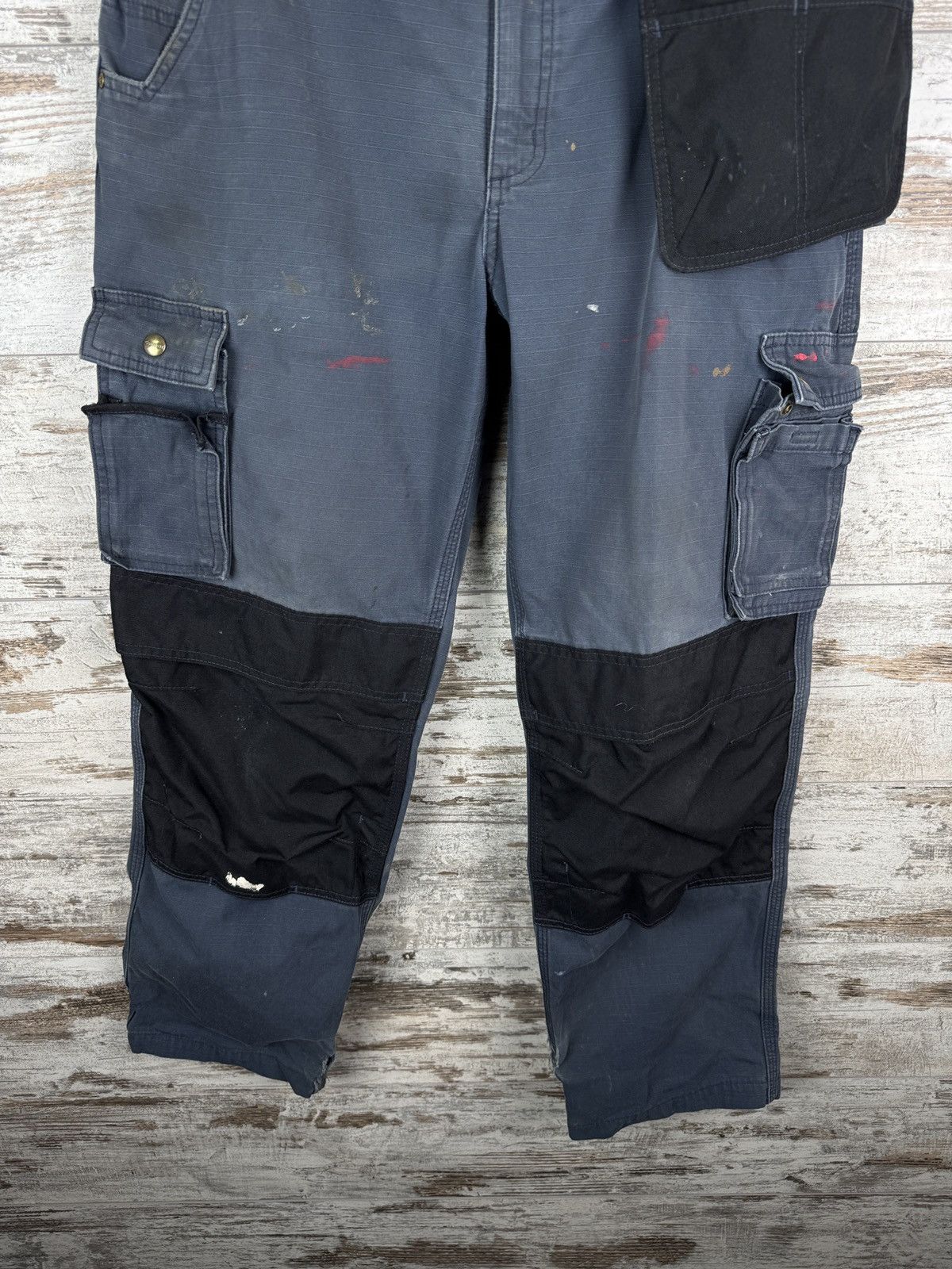 Carhartt Distressed Vintage Carhartt Workwear Double Knee Cargo pants Size US 34 / EU 50 - 3 Thumbnail