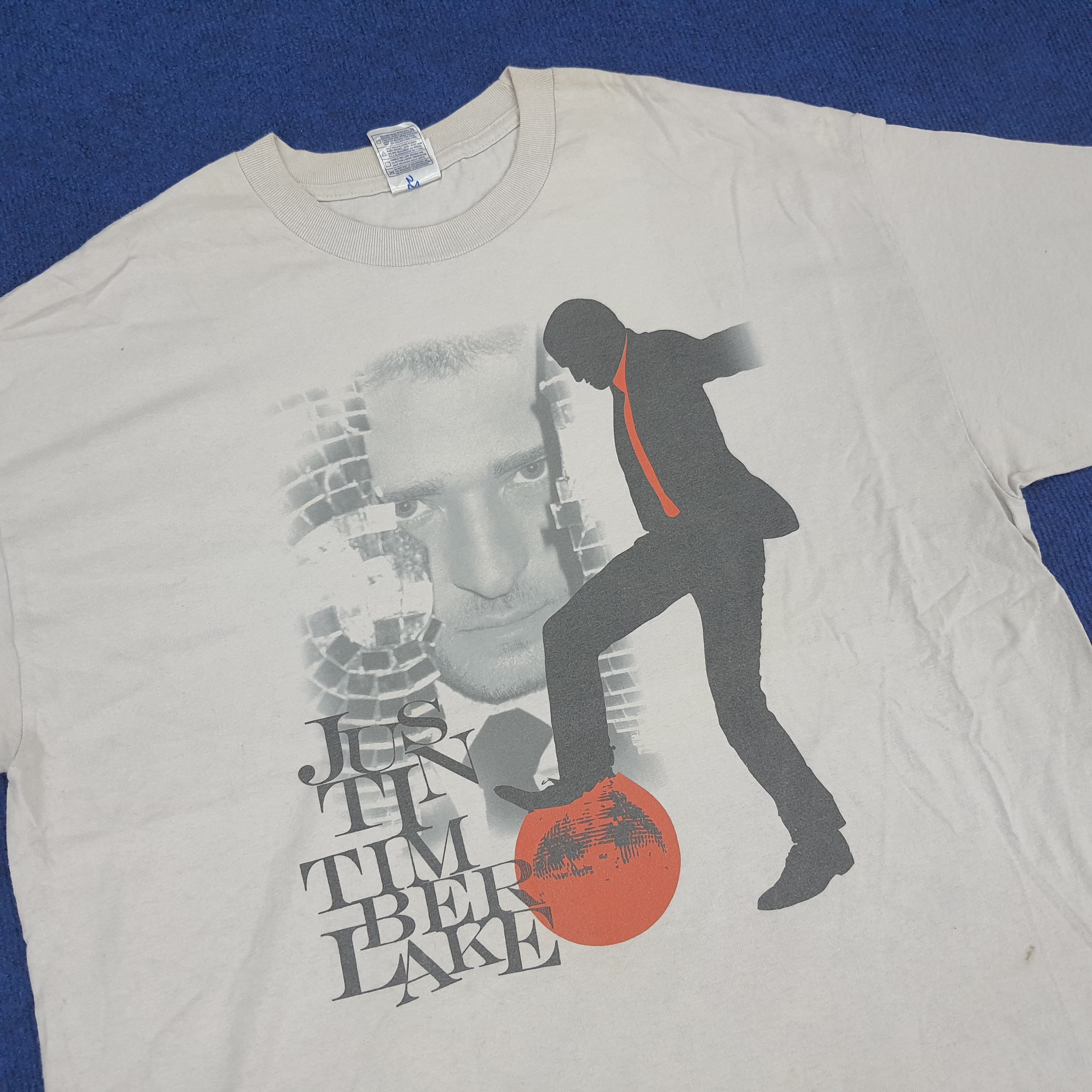 Vintage Vintage Justin Timberlake 2007 Future Sex Love Show T-shirt Size US XL / EU 56 / 4 - 2 Thumbnail