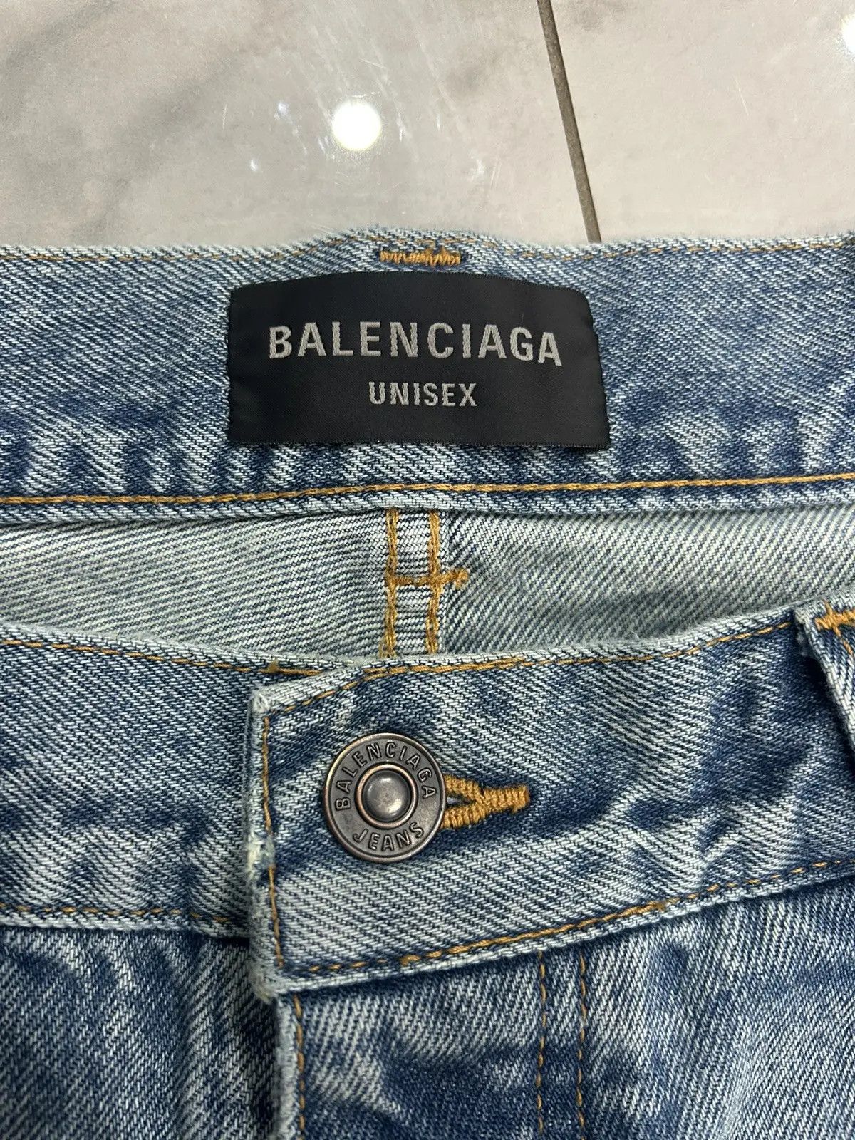 Balenciaga Balenciaga Super Baggy Denim jeans Size US 32 / EU 48 - 3 Thumbnail