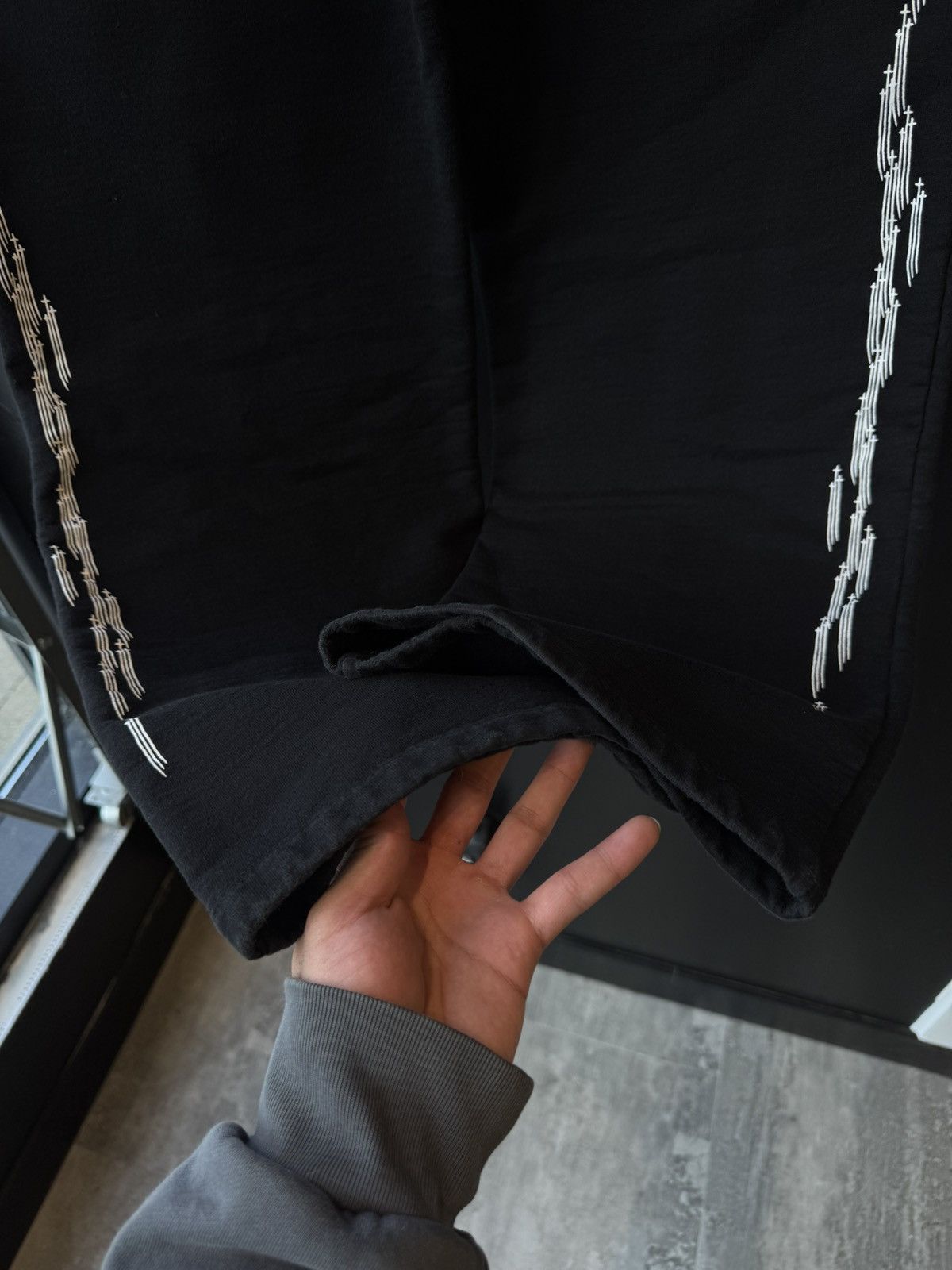 Chrome Hearts Chrome Hearts RS3 Stark Triple Cross Baggy Lounge Sweatpants Size US 31 - 3 Thumbnail