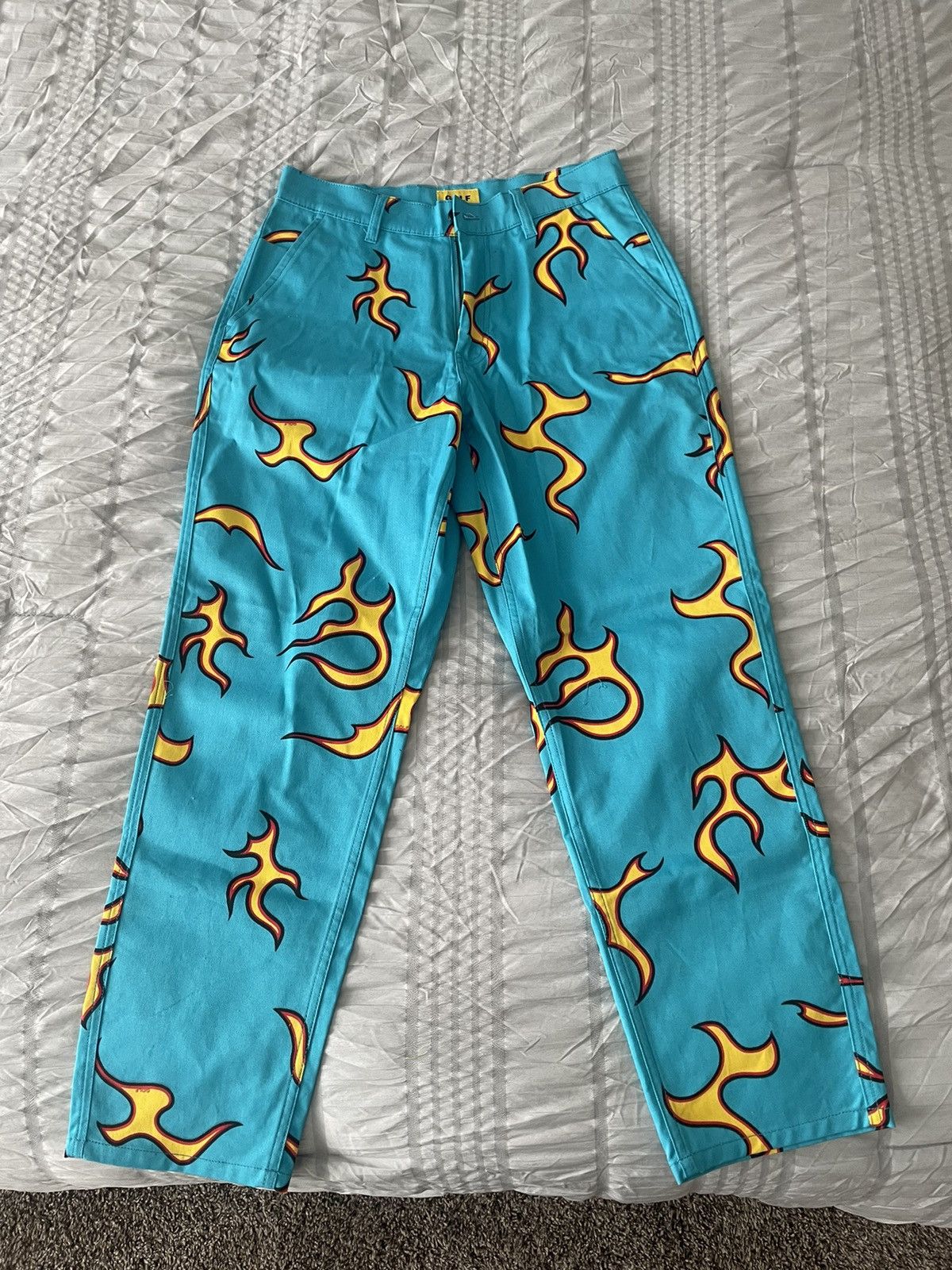 Golf wang flame pants size 28 store