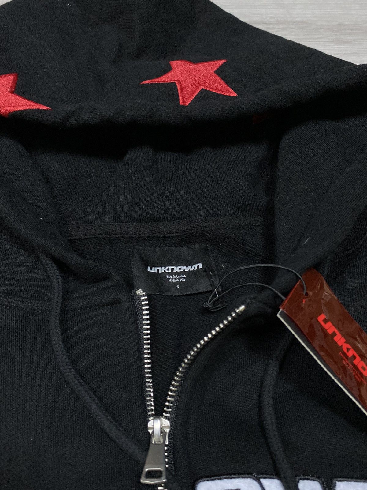 Unknown London Unknown London ⭐️ stars zip hoodie all over Size US S / EU 44-46 / 1 - 5 Thumbnail