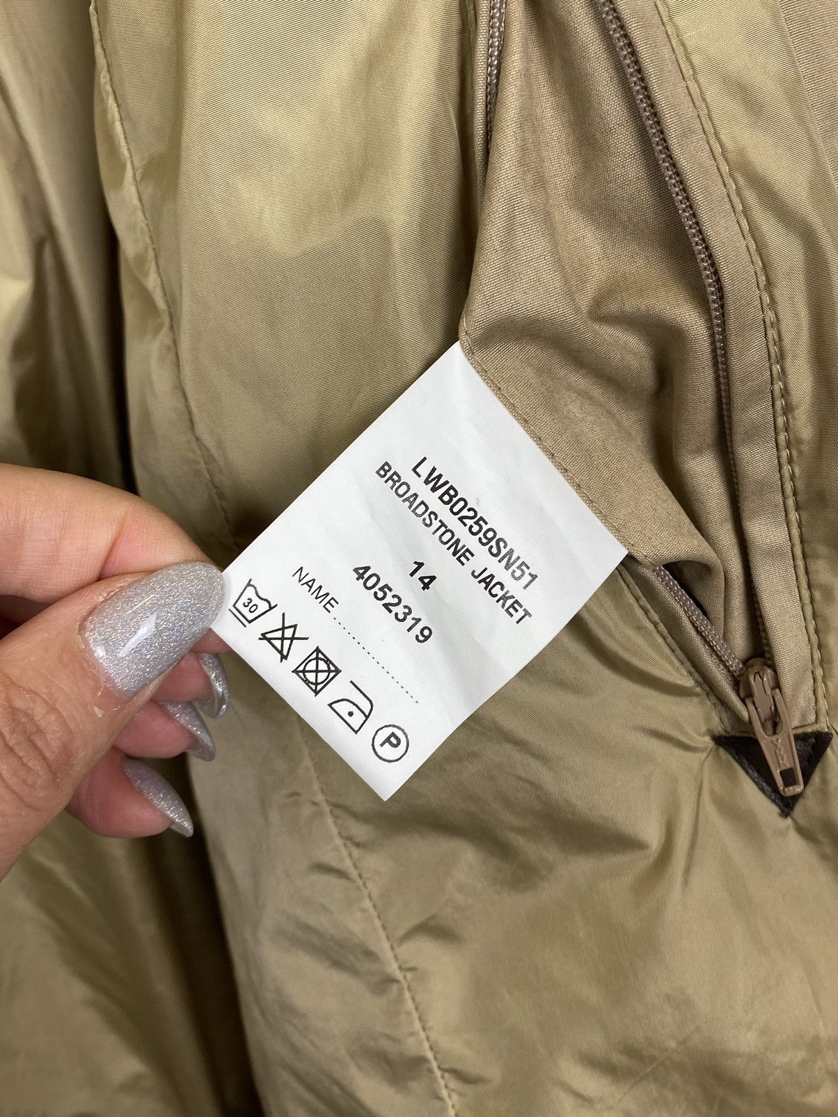 Barbour Vintage Barbour Broadstone Full Zip Jacket Ladies Size 14 Size L / US 10 / IT 46 - 11 Thumbnail