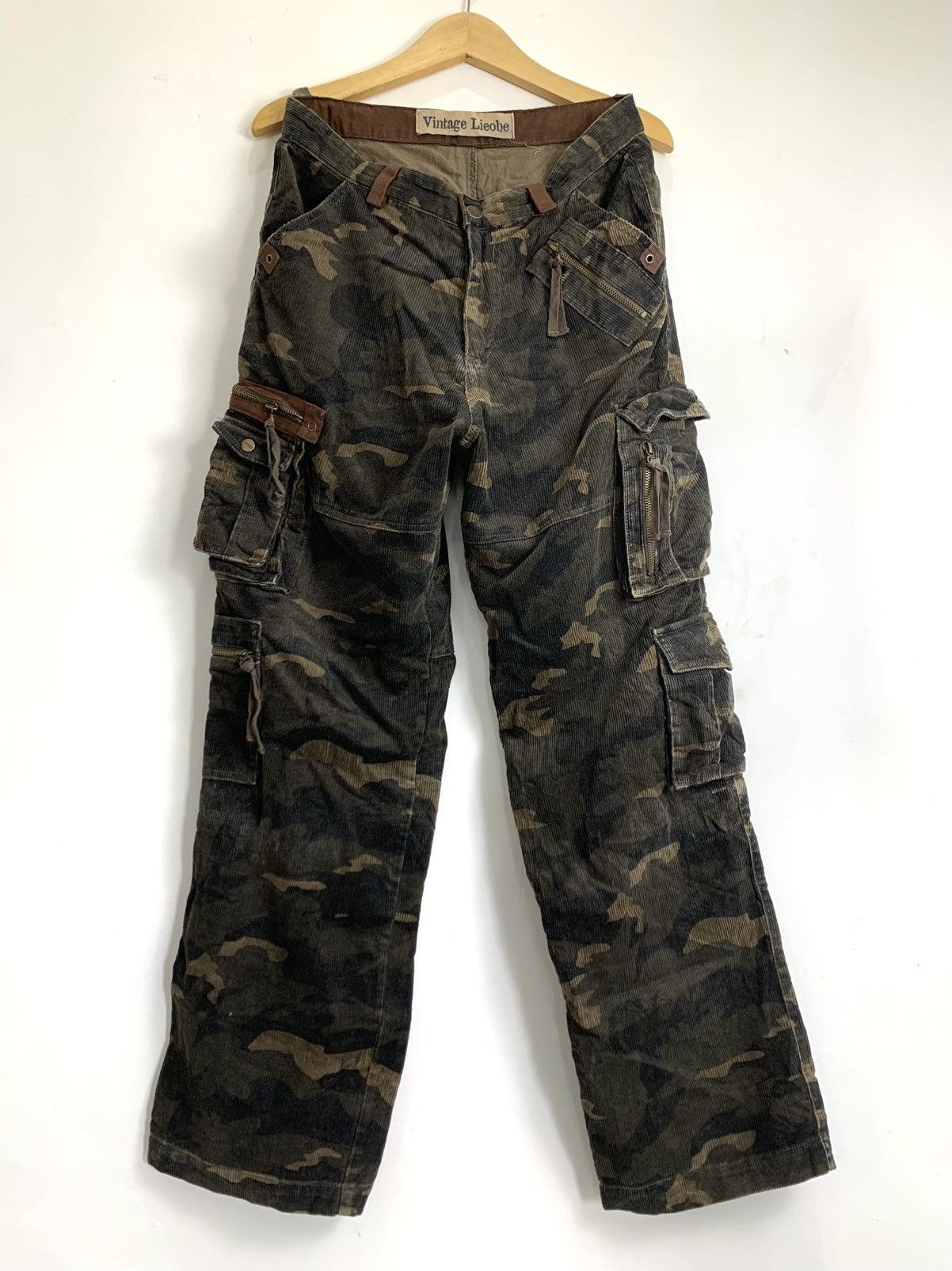 Japanese Brand Japanese brand cargo pants with camouflage motif Size US 32 / EU 48 - 9 Thumbnail