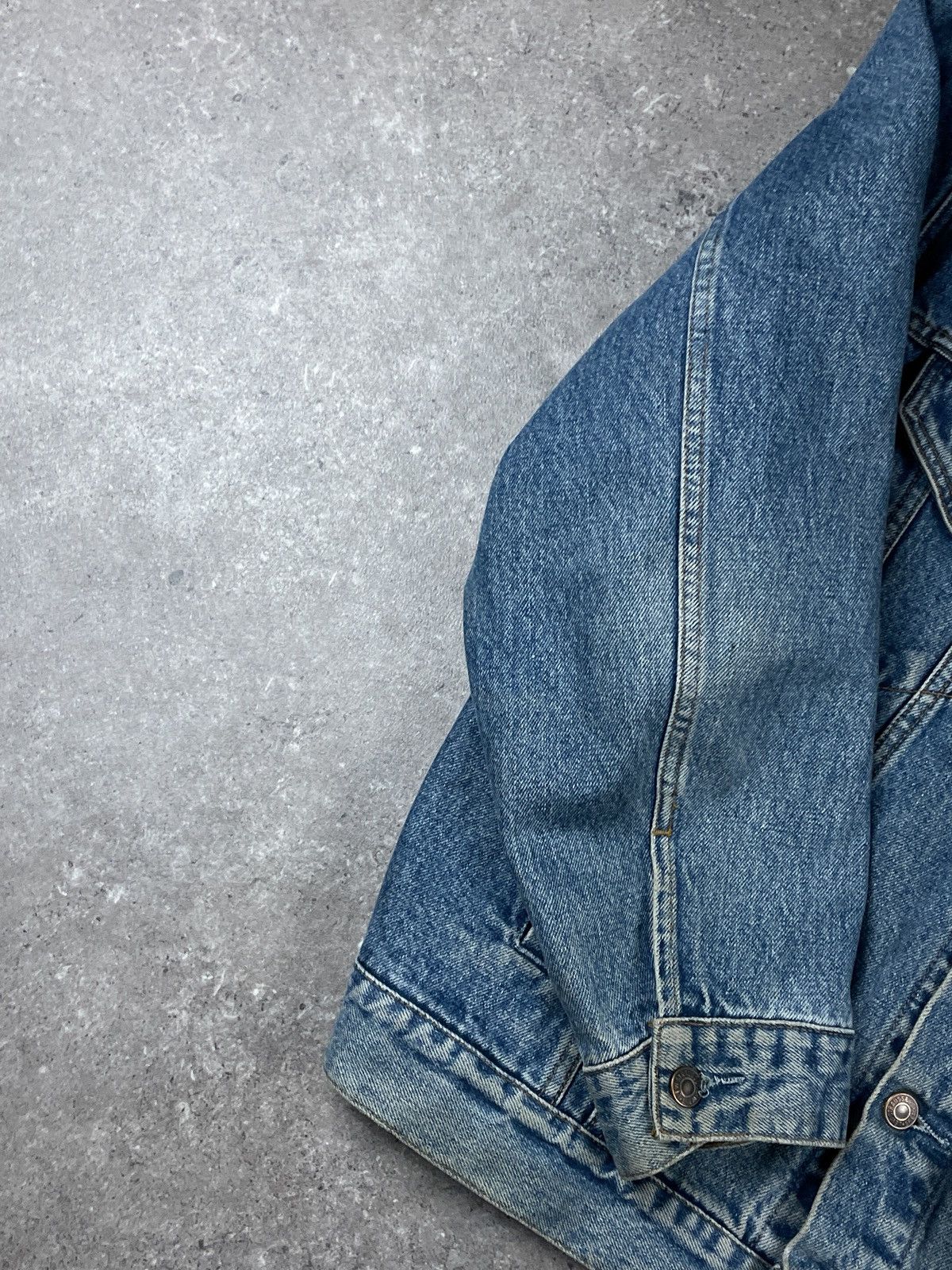 Levi's 90s Levi’s denim jacket jeans vintage retro Size US XL / EU 56 / 4 - 4 Thumbnail