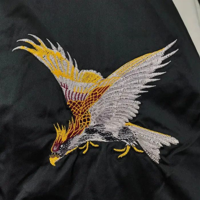 Japanese Brand Vtg SUKAJAN PHOENIX JAPAN Souvenir Embroidery Jacket Size US M / EU 48-50 / 2 - 3 Thumbnail