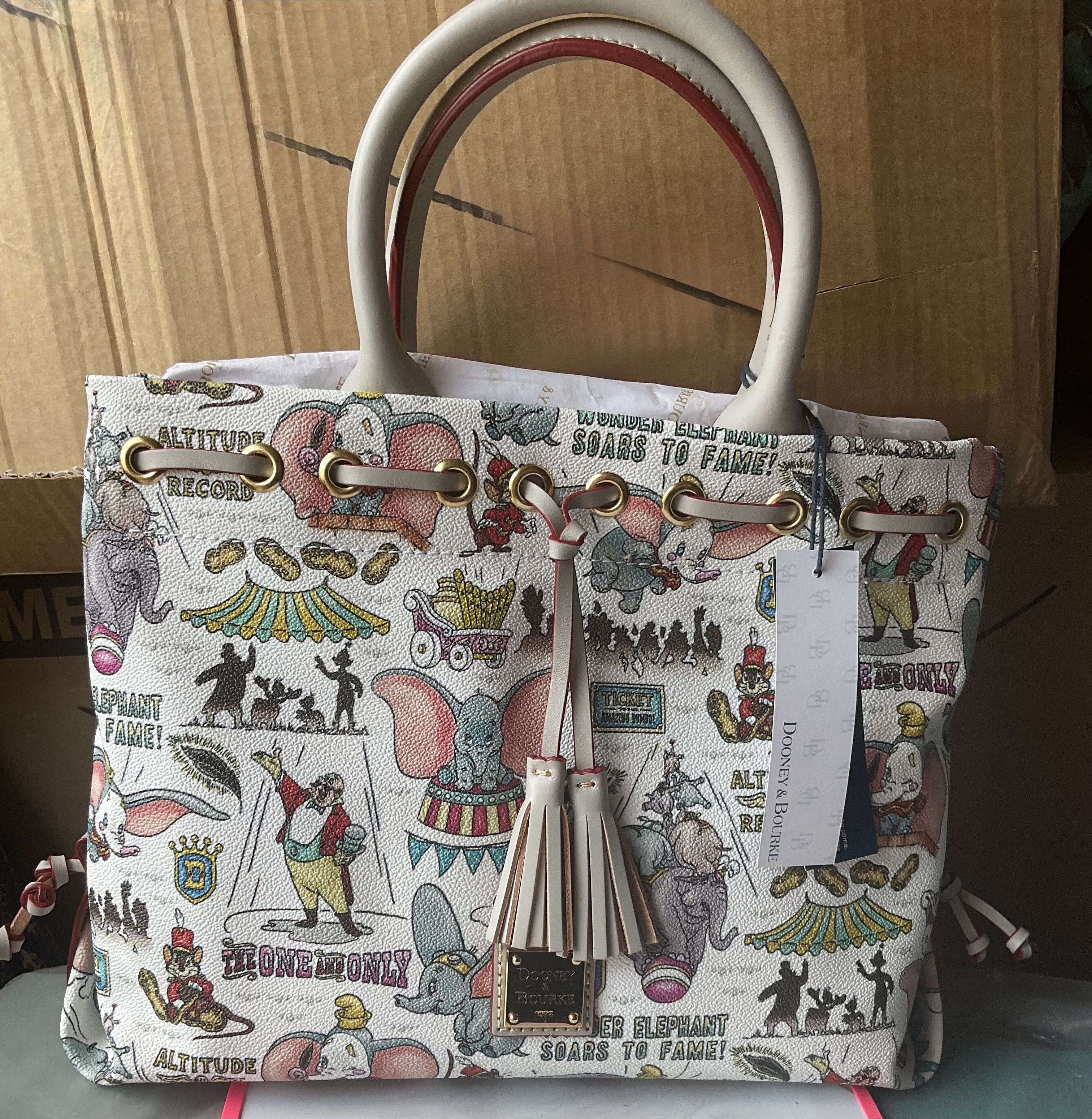 Dooney & Bourke DOONEY and BOURKE DISNEY DIMBO TOTE Size ONE SIZE - 6 Thumbnail