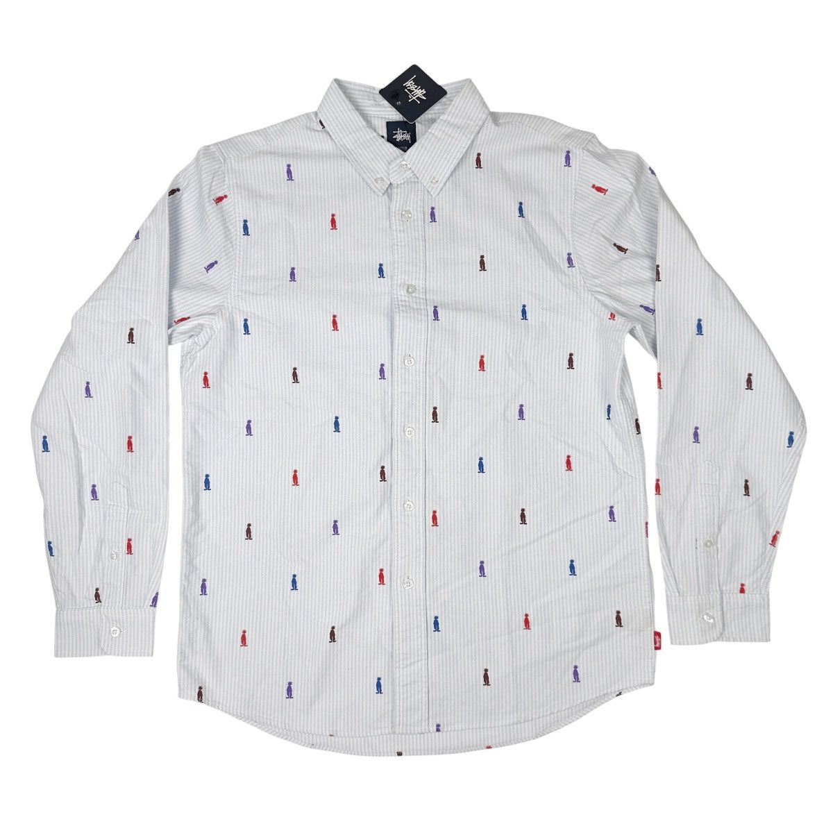 Stussy Stussy King Oxford Striped Button Down Shirt Mens Medium Size US M / EU 48-50 / 2 - 2 Thumbnail