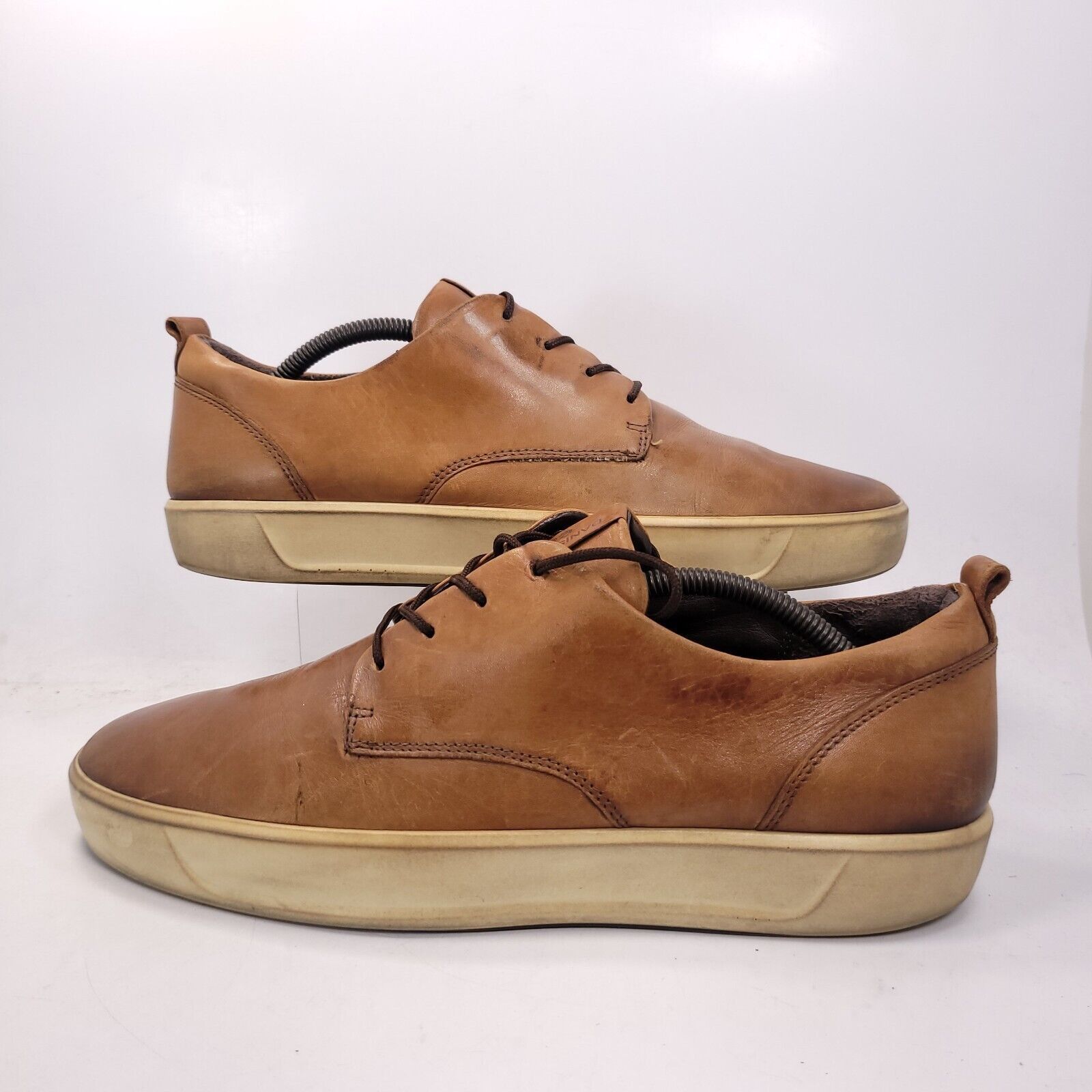Ecco Ecco Leather Oxford Shoe Men Size 11 44068401021 Brown White Size US 11 / EU 44 - 5 Thumbnail