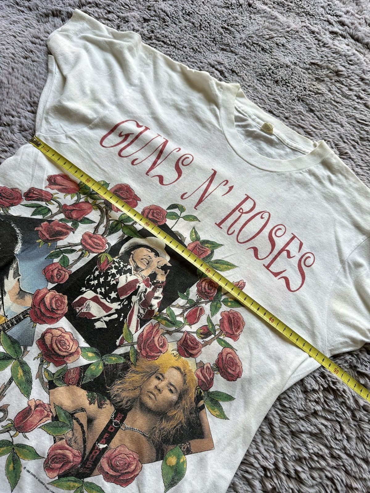 Other Vintage 1993 Guns N Rose Skin N Bones Tour Tee Screen Stars Size US L / EU 52-54 / 3 - 15 Thumbnail