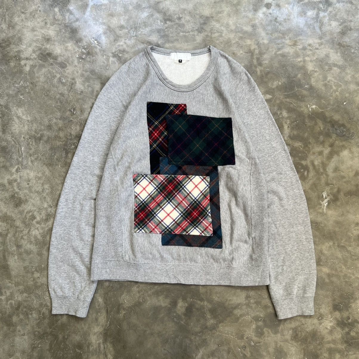 Comme des Garcons AD 2015 Comme Des Garcons Ganryu Patchwork Sweater Size US M / EU 48-50 / 2 - 1 Thumbnail