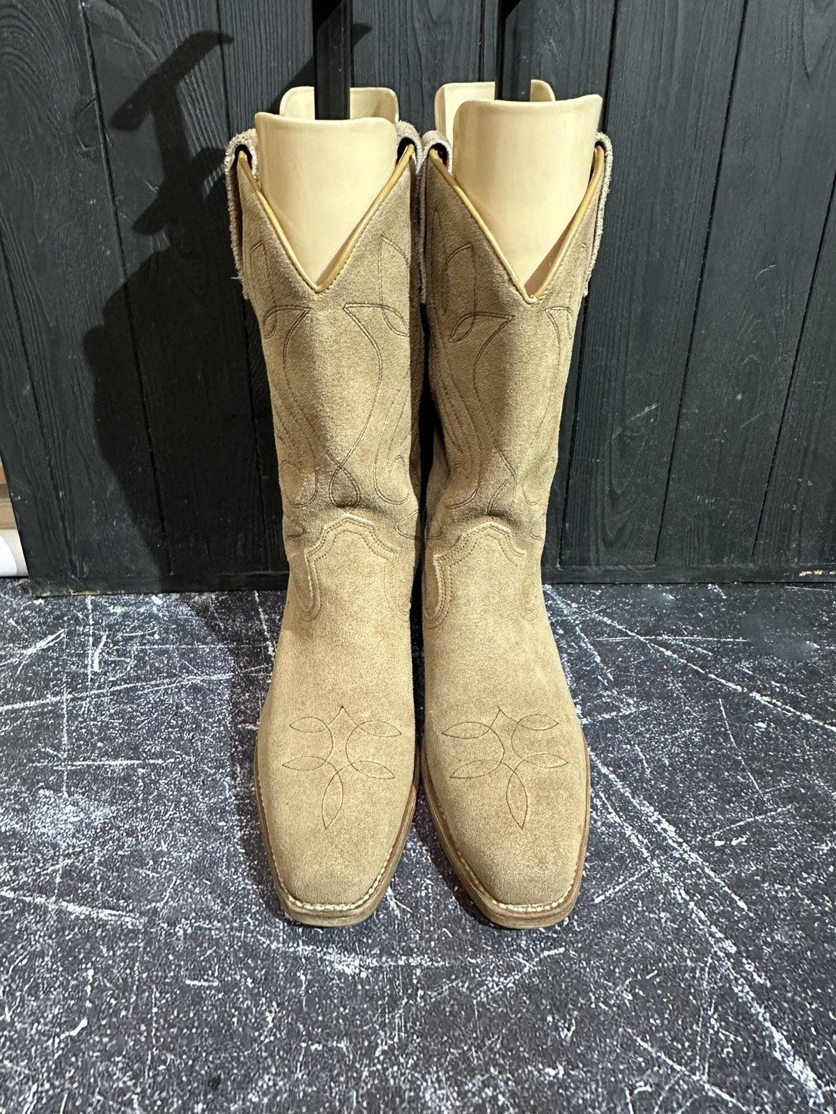 Sancho Boots Sancho Suede Western Cowboy Boots size 45 Size US 11 / EU 44 - 5 Thumbnail