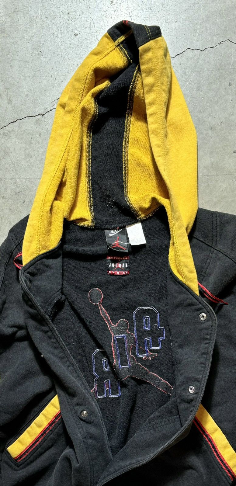 Jordan Brand × Nike × Vintage Vintage 90’s Nike Jordan Baseball Varsity Bomber Jacket sz M Size US M / EU 48-50 / 2 - 13 Thumbnail
