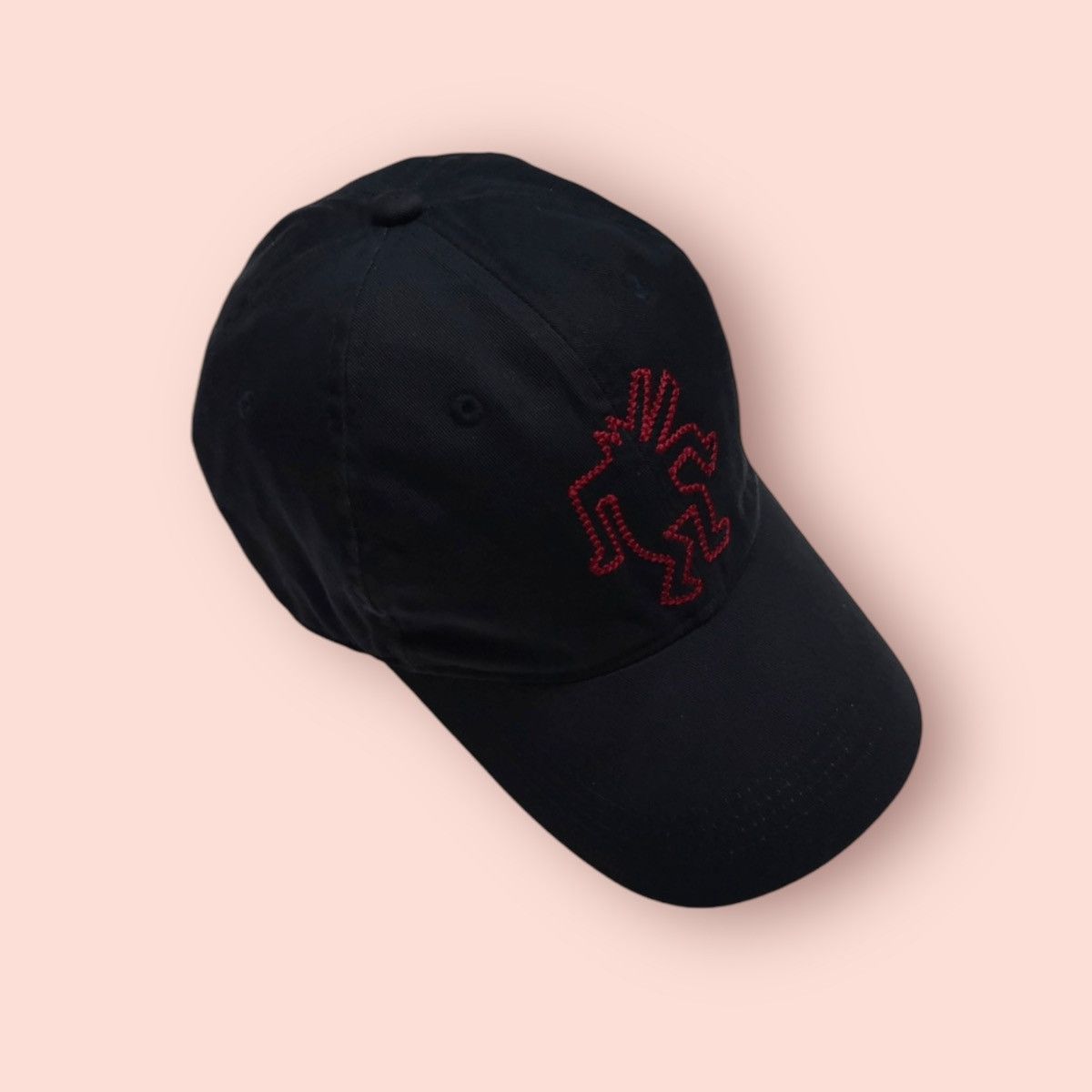 Jun Takahashi VINTAGE KEITH HARING X UNIQLO BIG LOGO STRAPBACK Size ONE SIZE - 1 Thumbnail