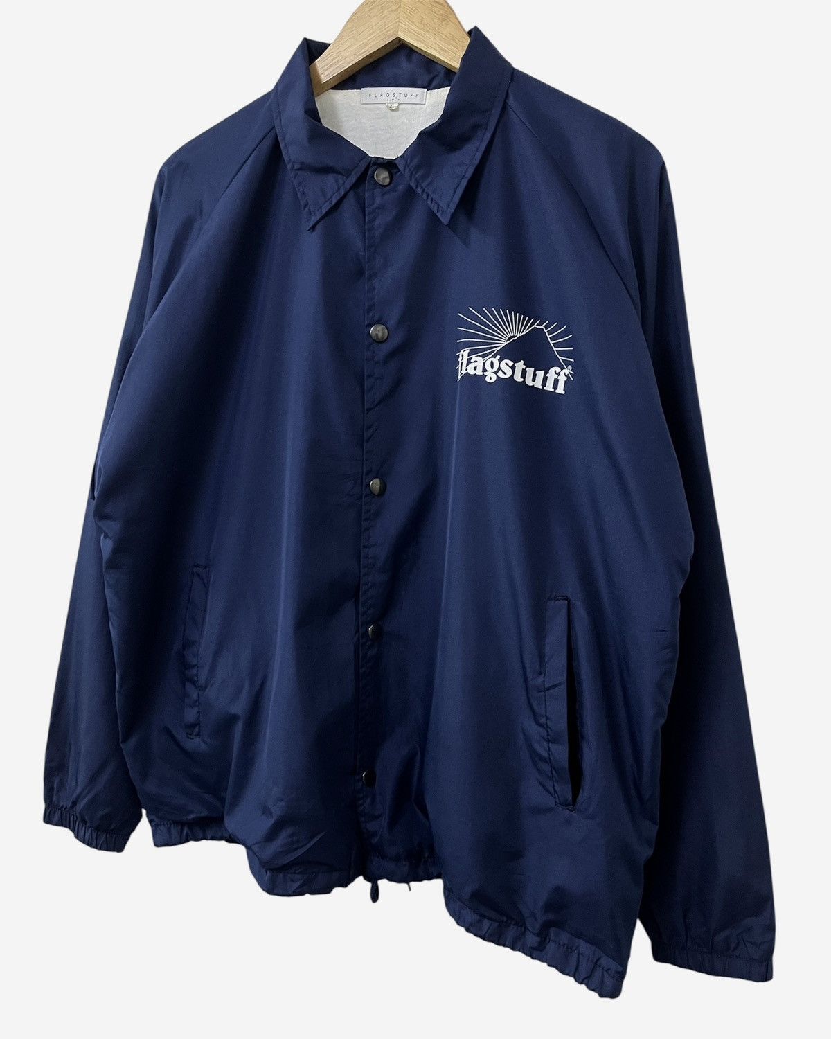 Flagstuff FLAGSTUFF IMPARTIAL TO EVERYTHING JAPAN COAT COACH JACKET Size US L / EU 52-54 / 3 - 4 Thumbnail