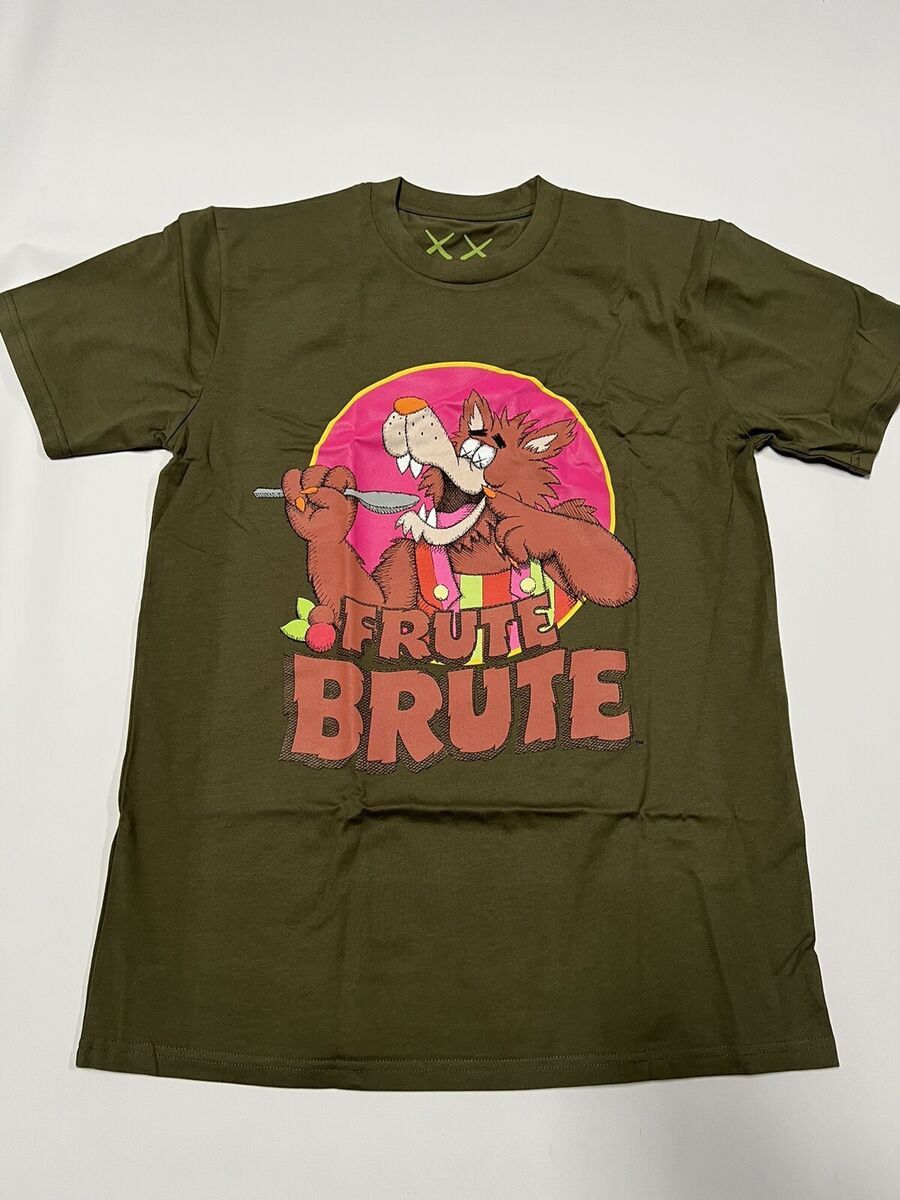 Kaws KAWS x Monsters Frute Brute Olive T-Shirt Size Medium Men’s Size US M / EU 48-50 / 2 - 2 Thumbnail