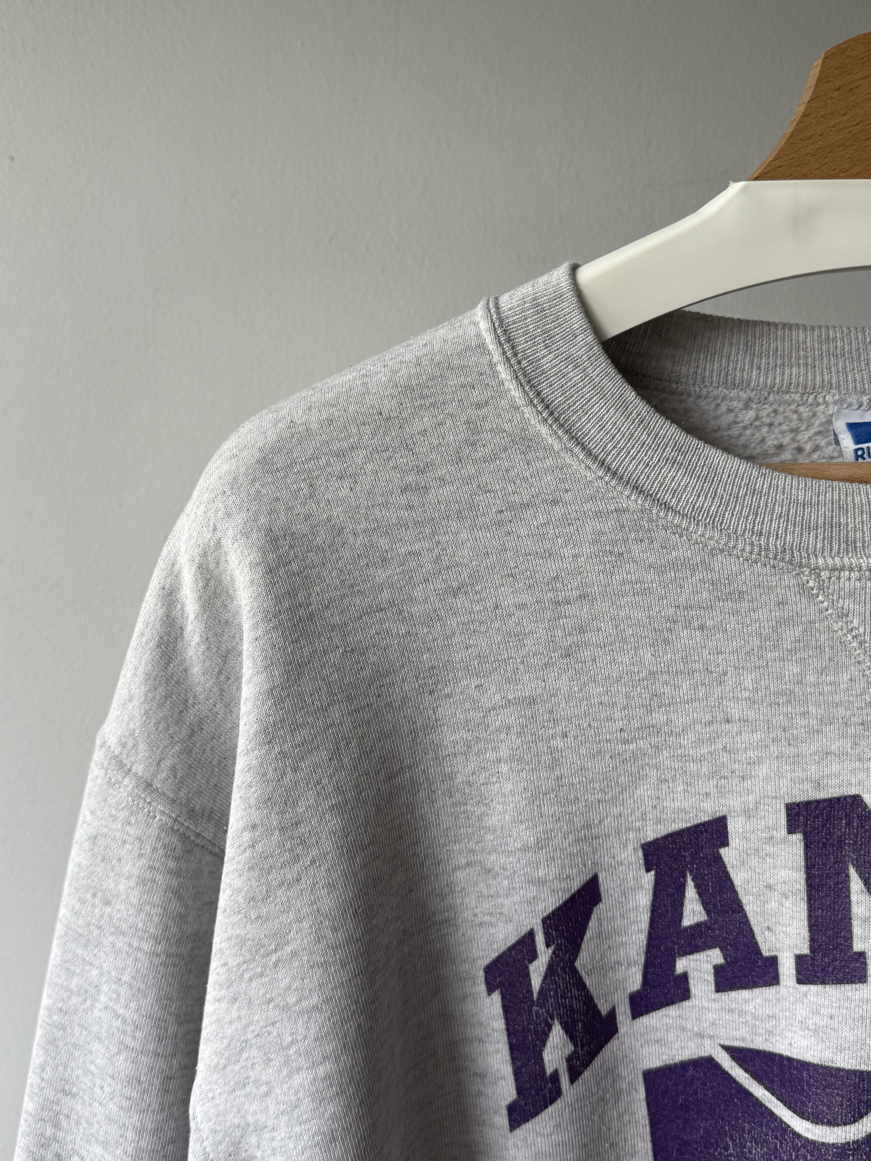 Russell Athletic Vintage Russel Athletic Kansas State Sweatshirt Made in USA Size US L / EU 52-54 / 3 - 5 Thumbnail