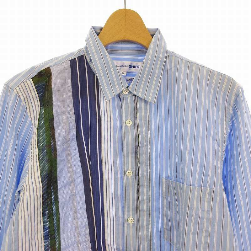 Comme des Garcons SHIRT Shirt Casual Shirt Stripe Pattern Size US S / EU 44-46 / 1 - 3 Thumbnail